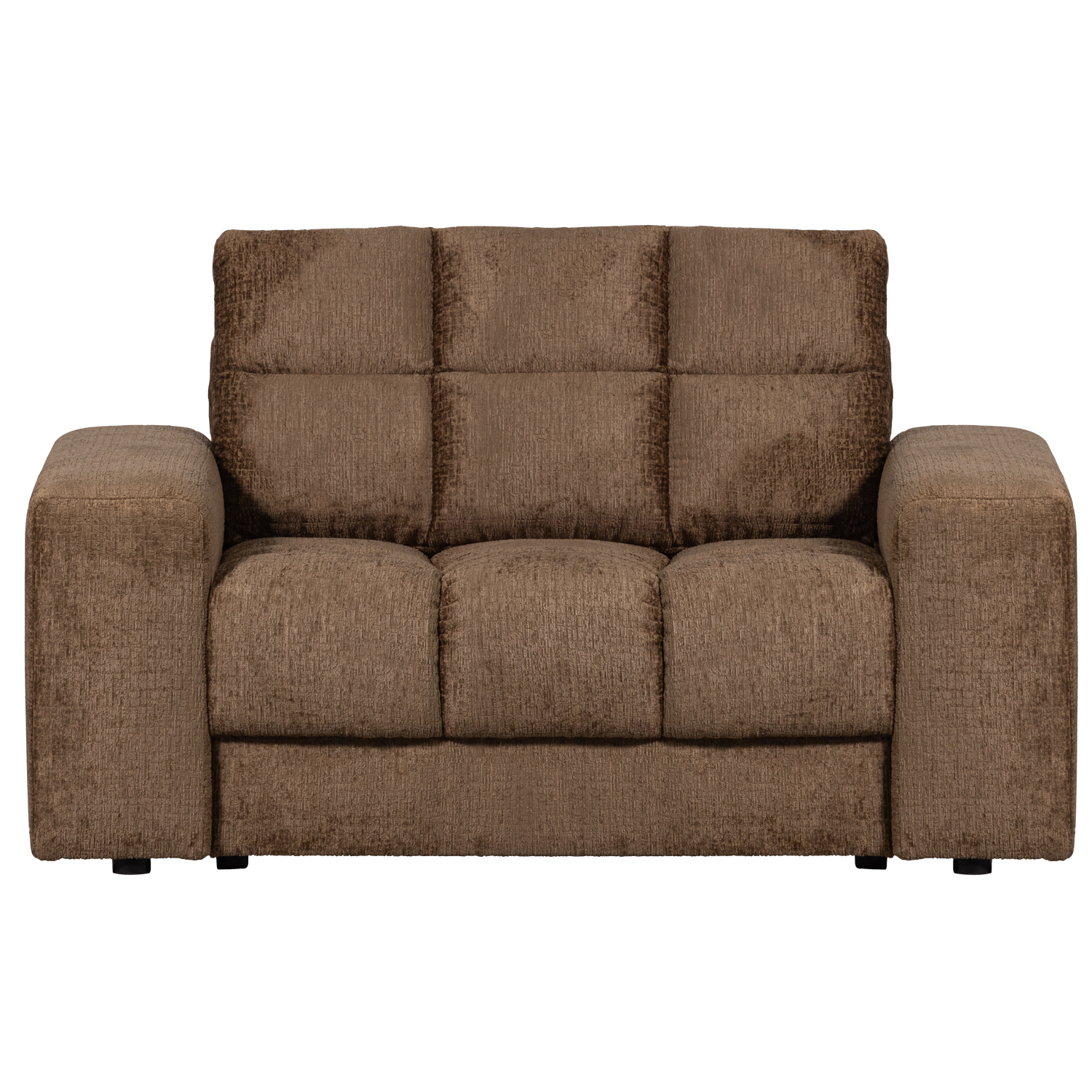 Second date loveseat velvet warmgrijs