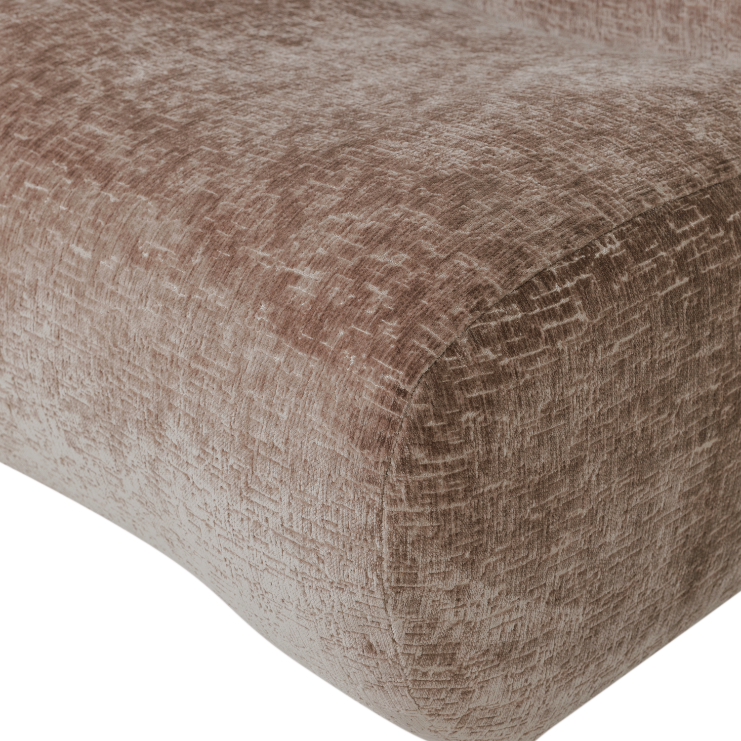 Nomu fauteuil grove chenille lichtbruin [fsc]