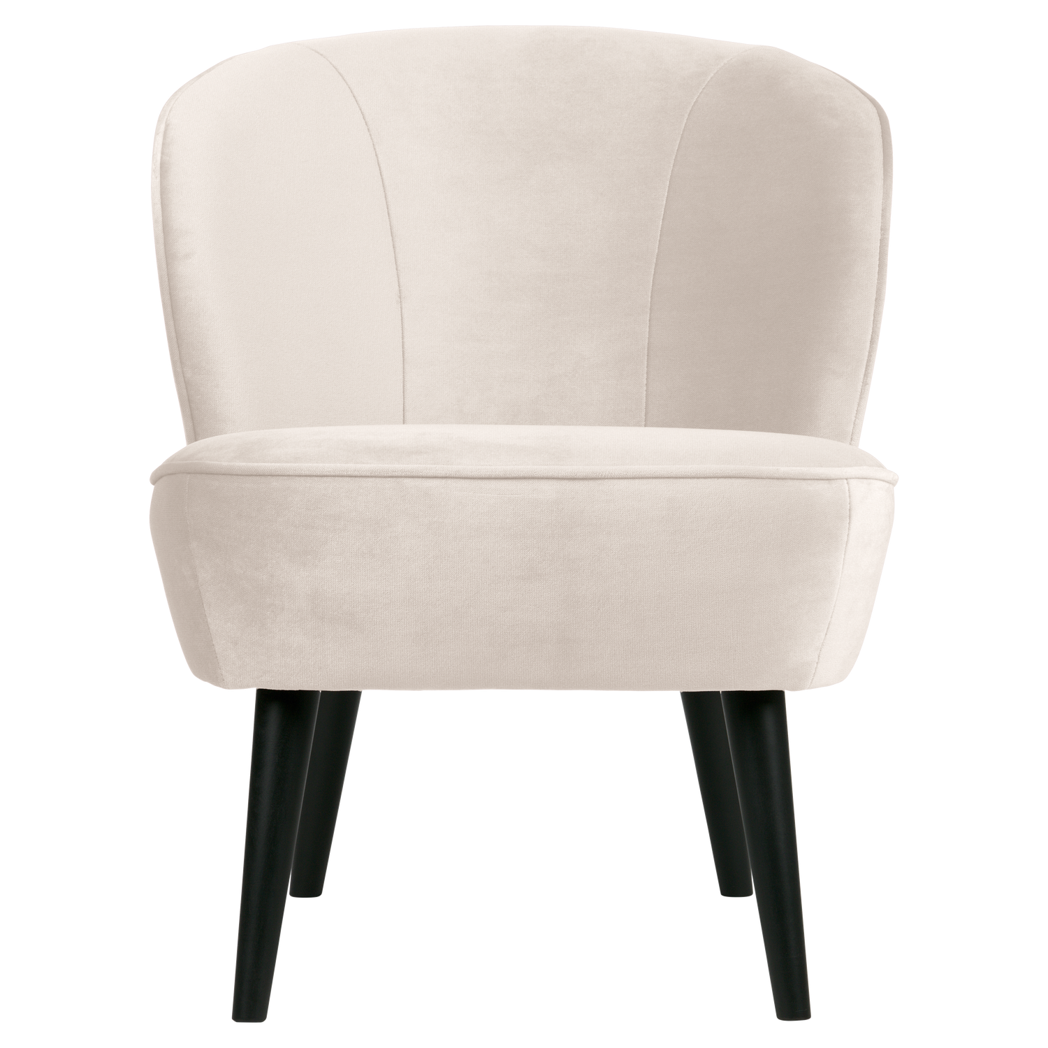 Sara fauteuil velvet off white [fsc]