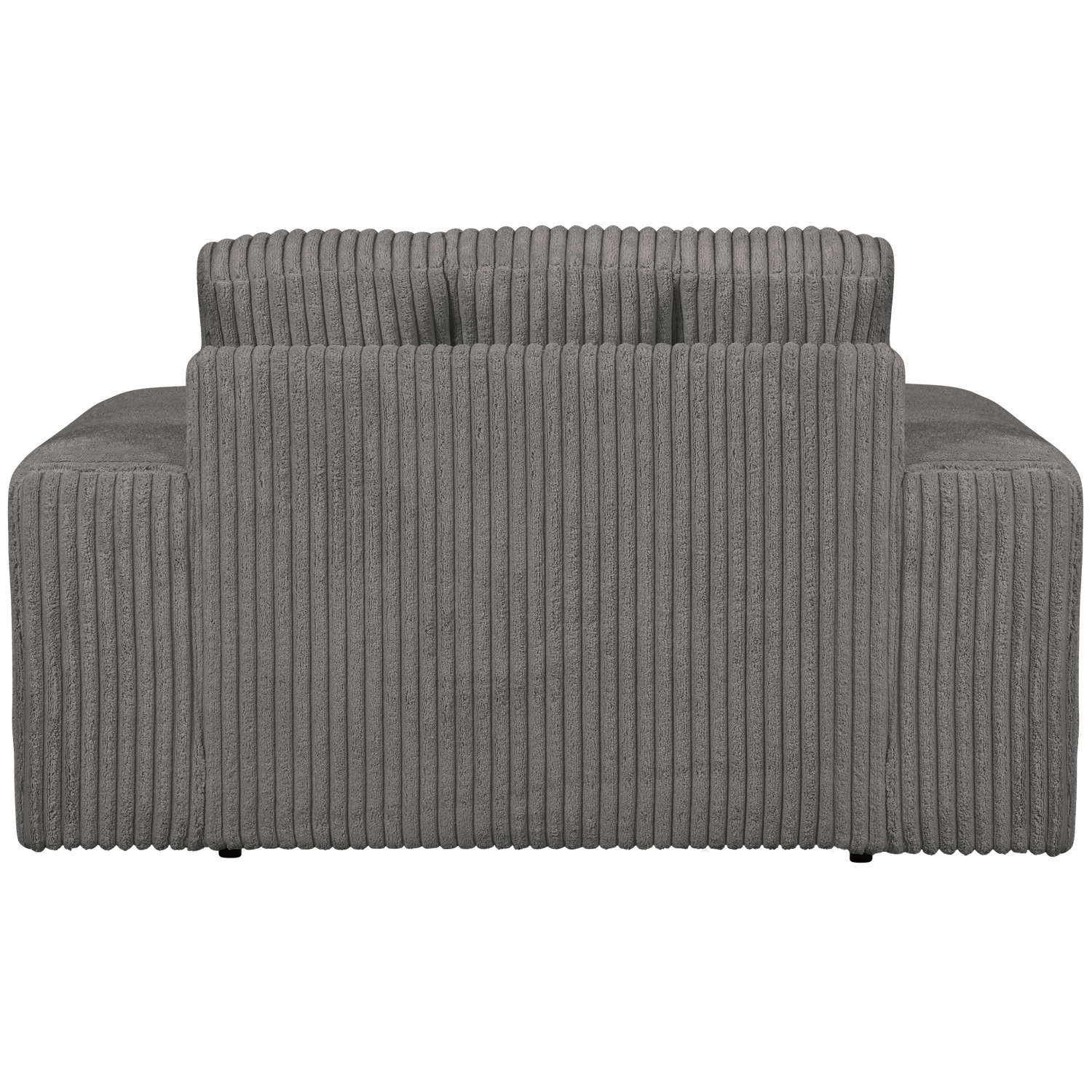 Second date loveseat velvet warmgrijs