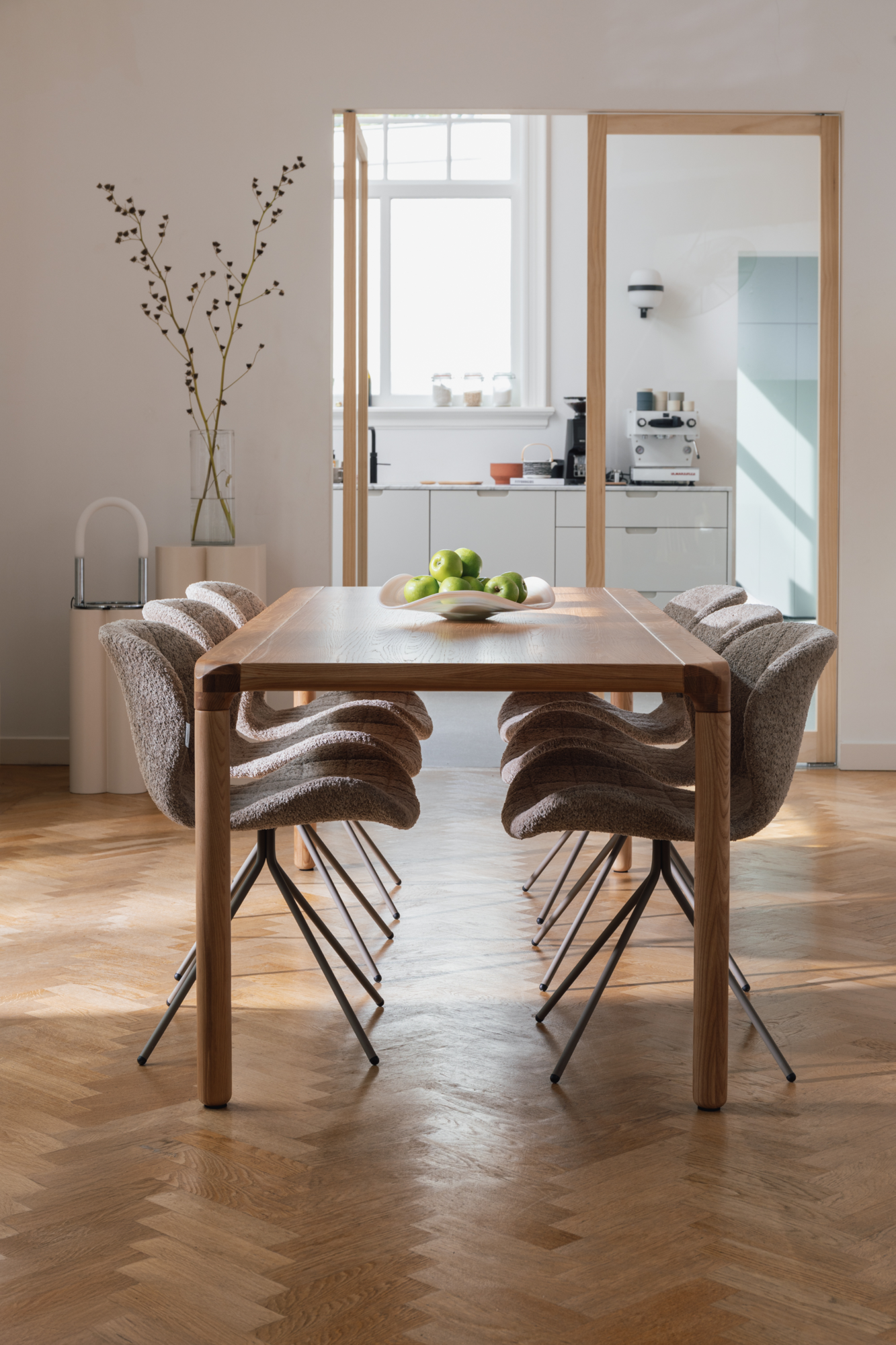 Zuiver Storm eettafel Naturel