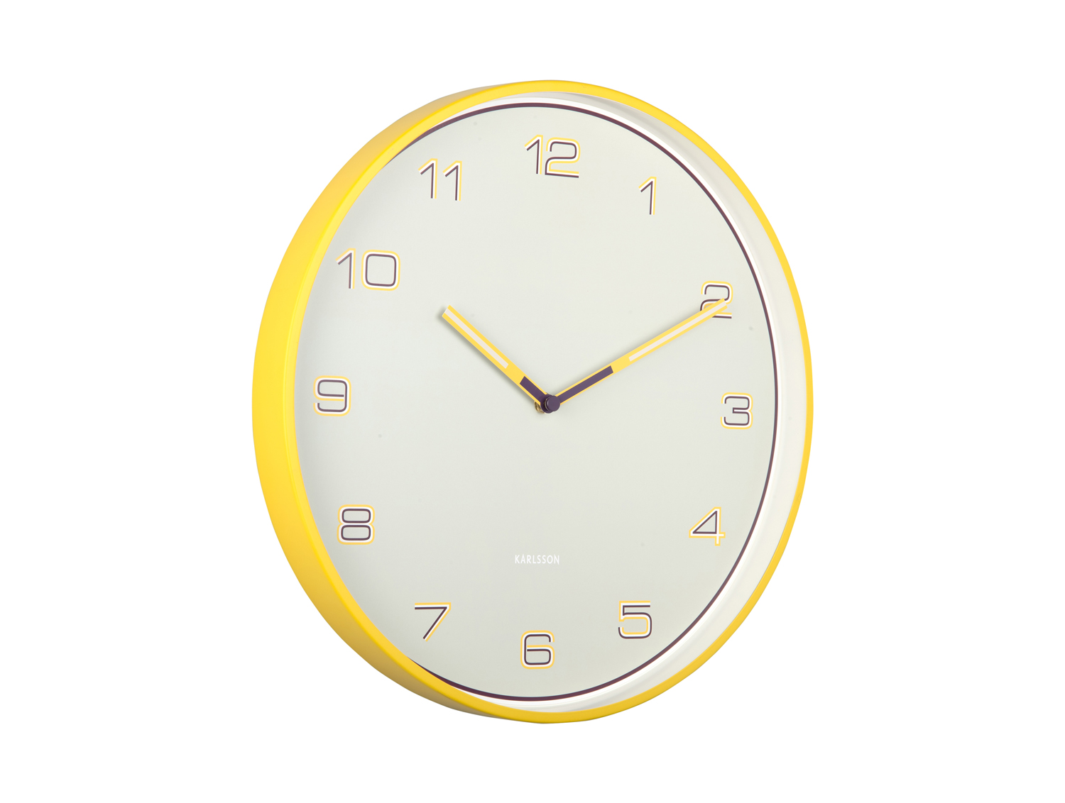 Wandklok Lined Numbers