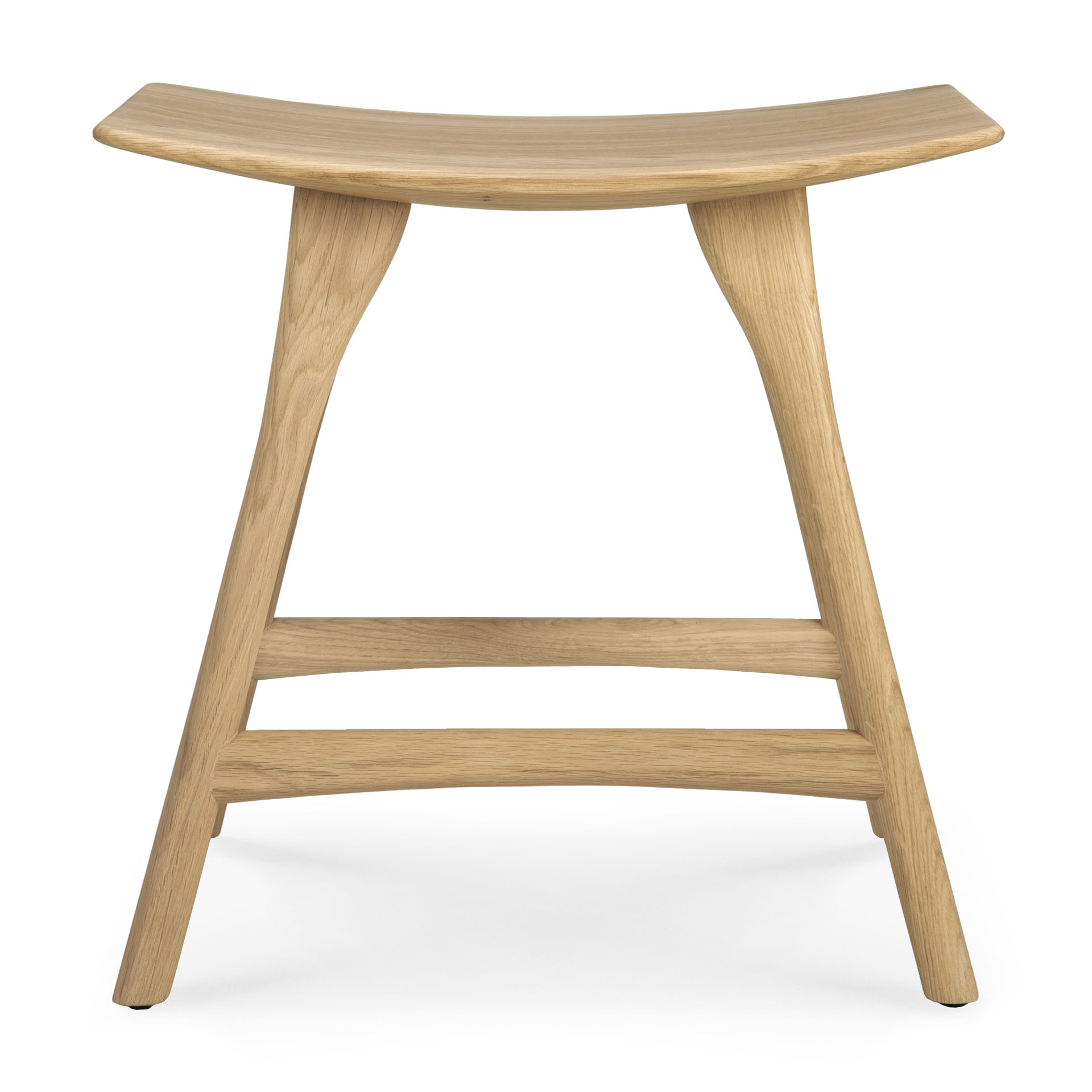 Ethnicraft - Osso eettafel kruk 45 - eiken/eiken zwart