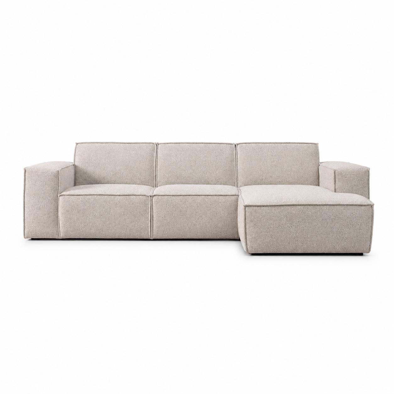 Hoekbank Chaise Livento Beige