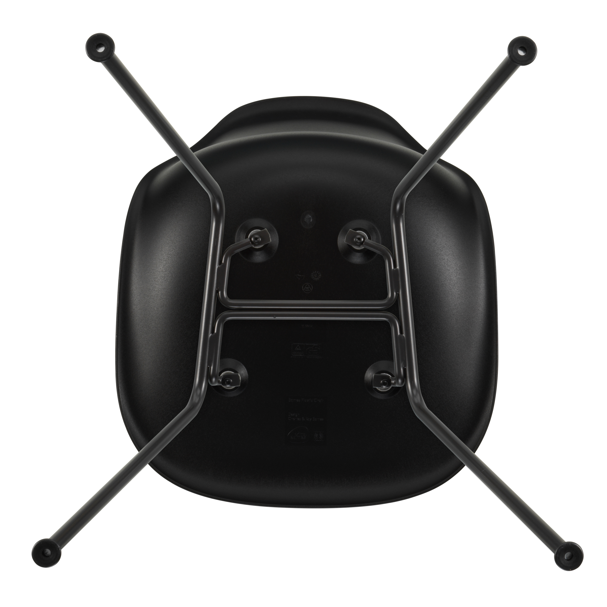 Vitra Eetkamerstoel DSX RE zwart