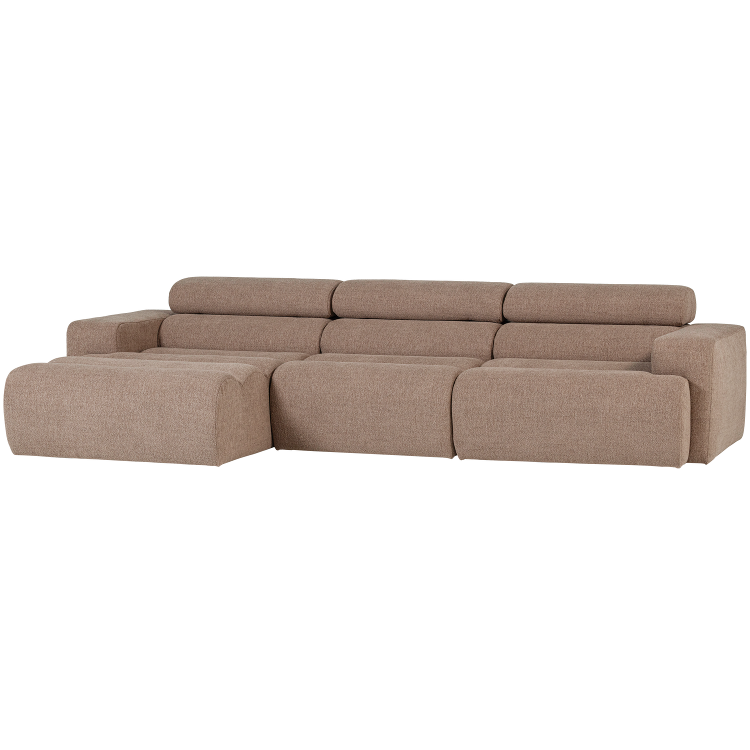 Novi chaise longue bank links oranje melange