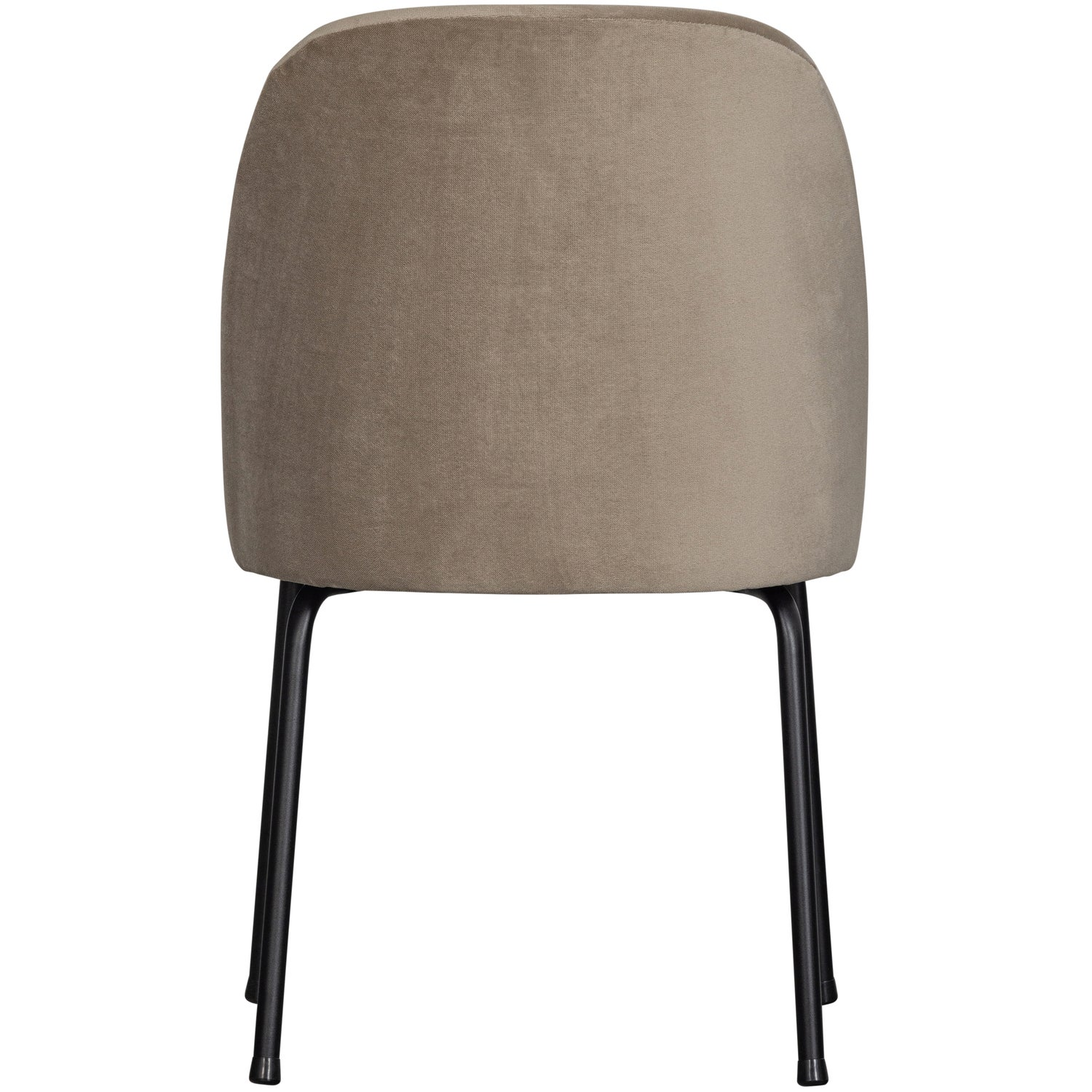 Vogue eetkamerstoel structure velvet brass