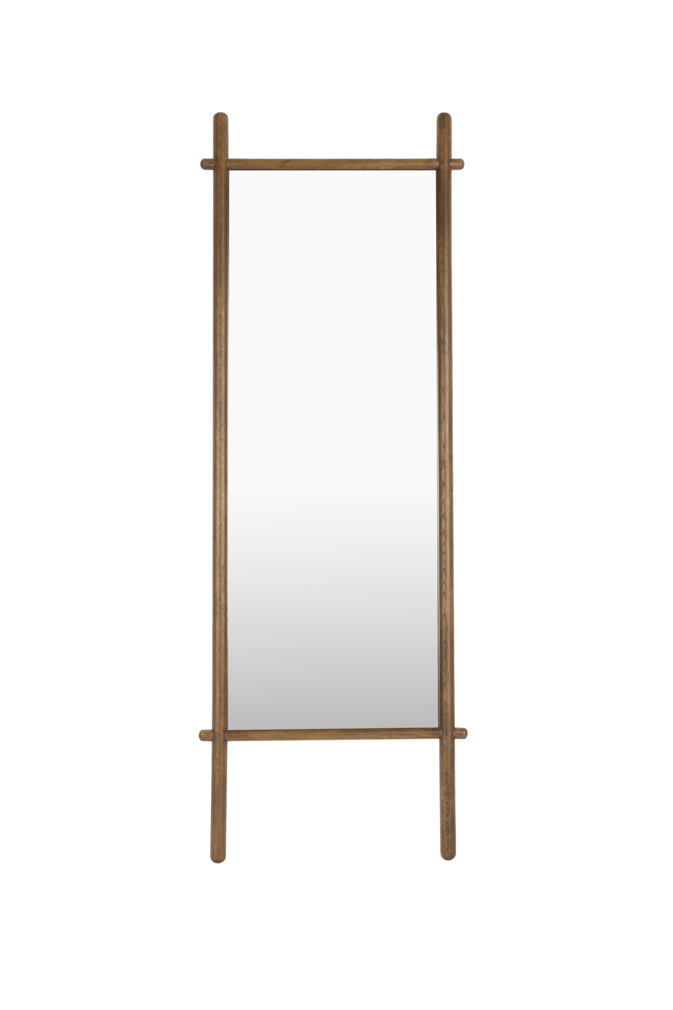 Mirror solene walnut