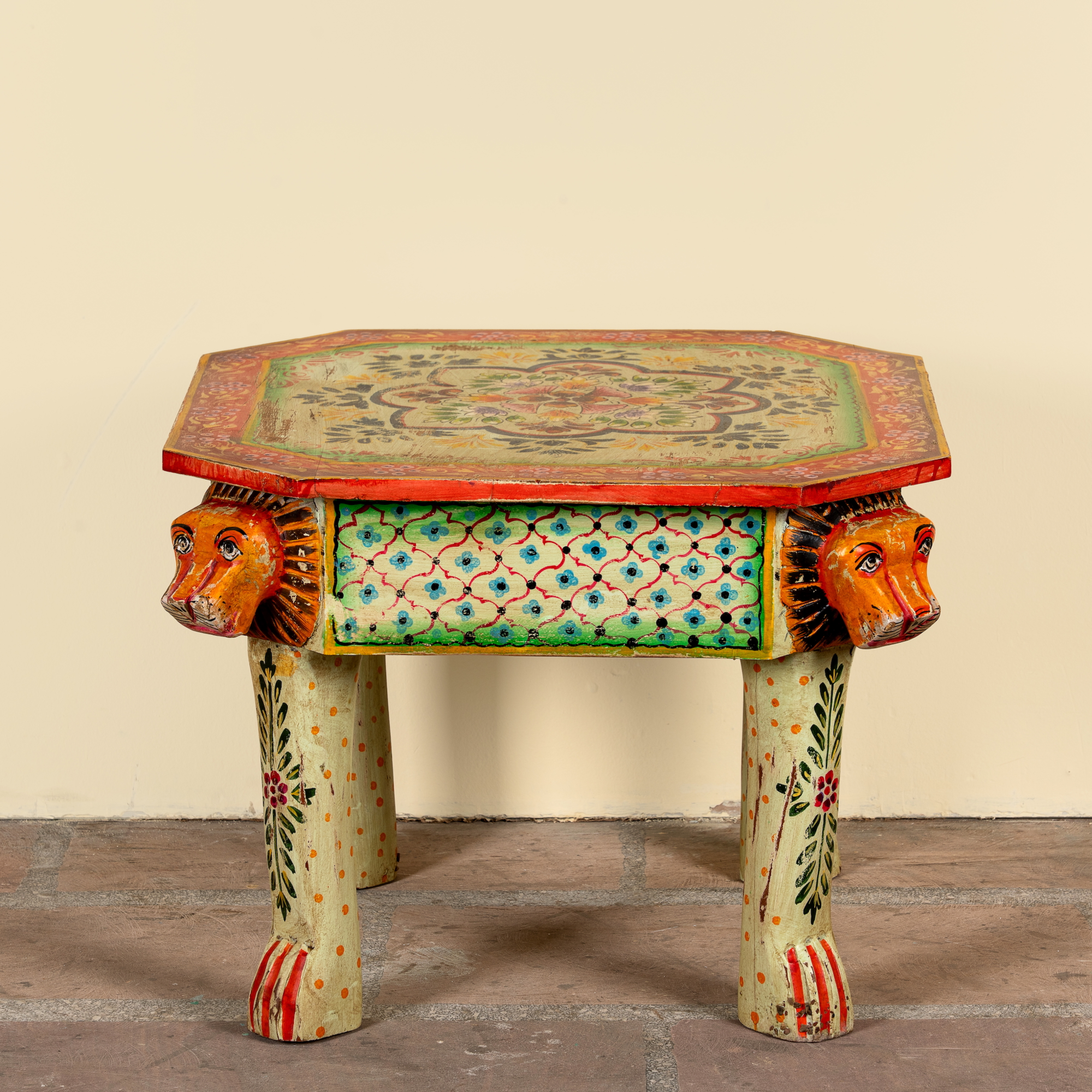 Salontafel Kaliana Handbeschilderd