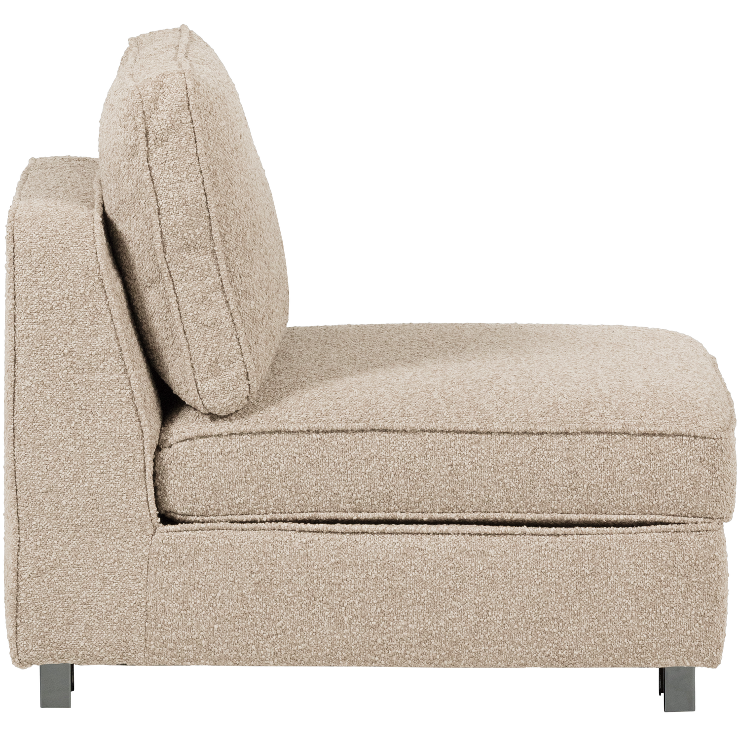 Lazy 1-zits element boucle antraciet