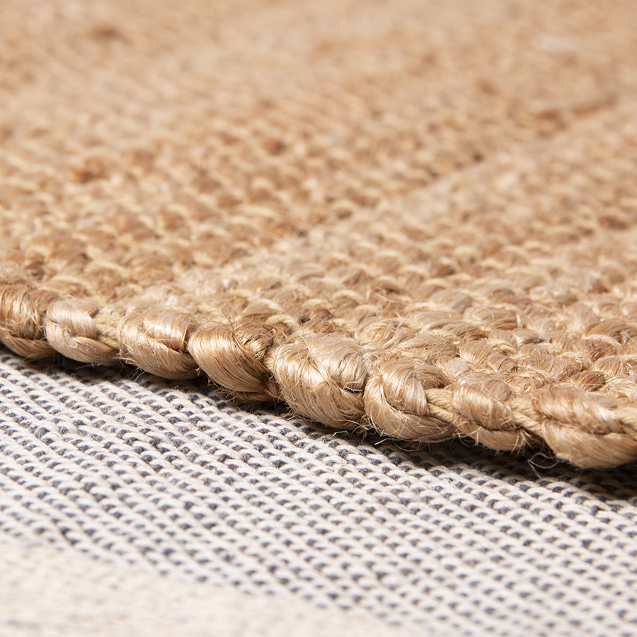 HKliving vloerkleed Hemp Square