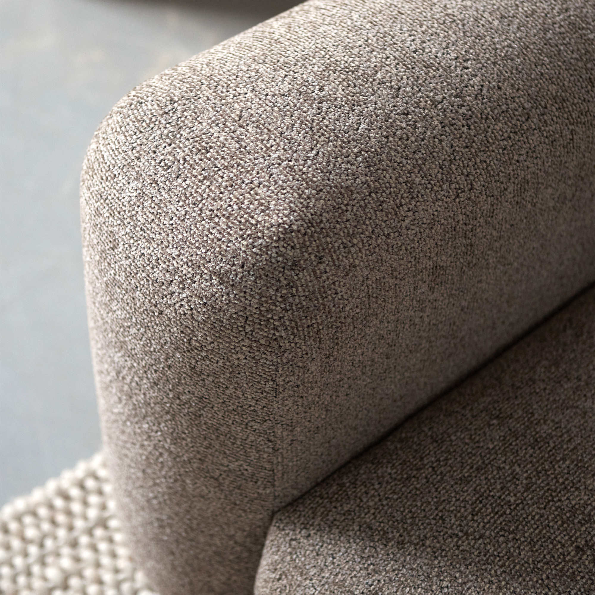 Riva Hoekbank Bruin, Chaise Longue