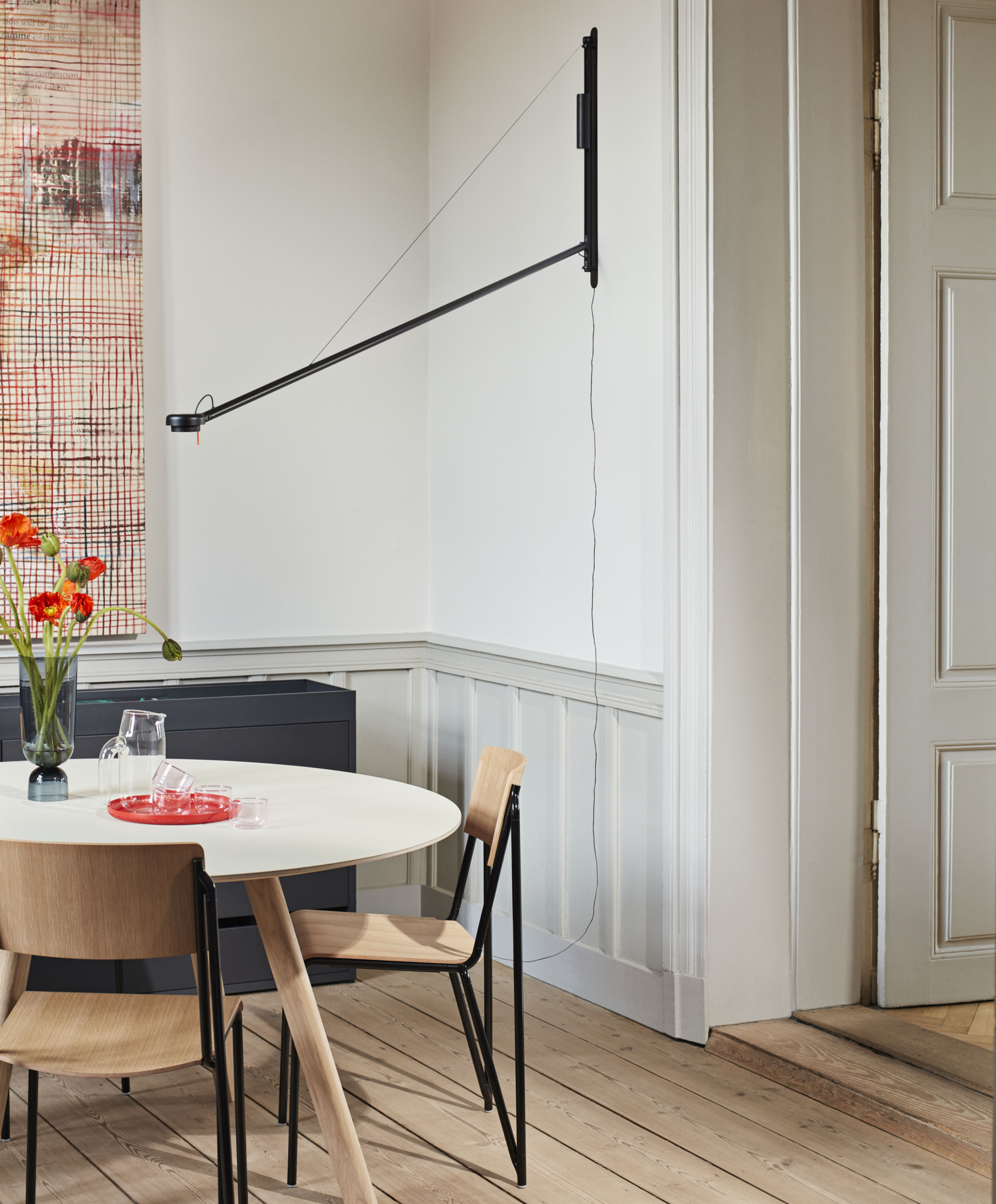 HAY wandlamp Fifty-Fifty