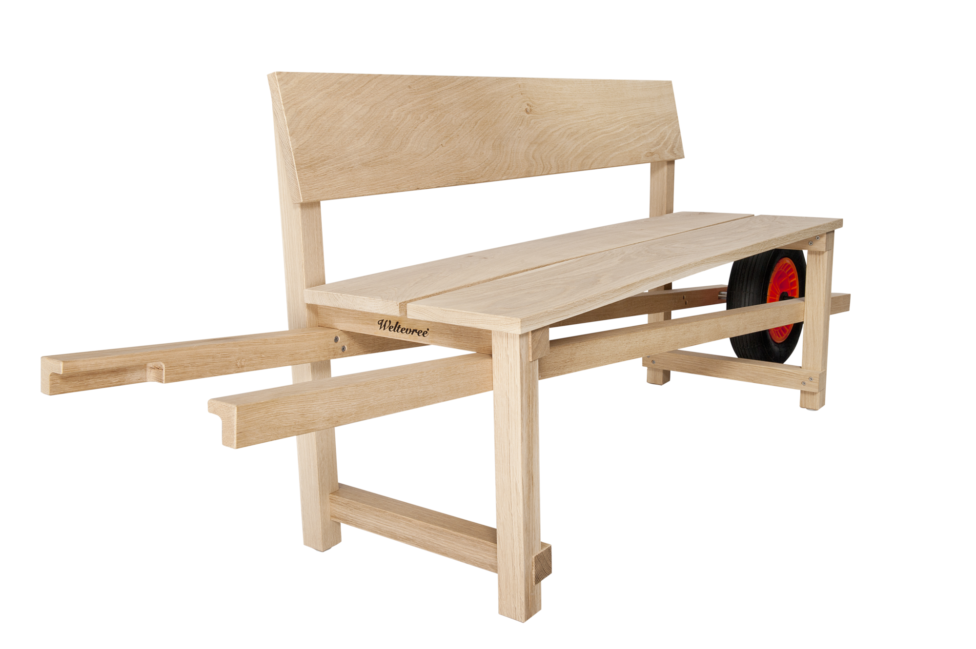 Weltevree bankje Wheelbench