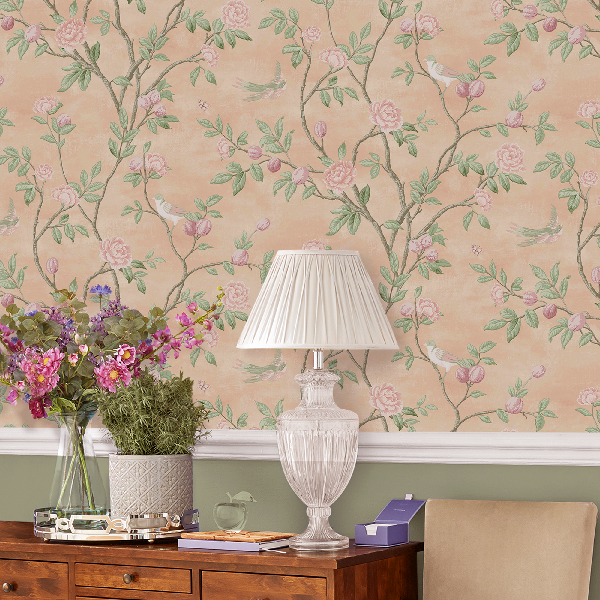 Behang Laura Ashley Eglantine