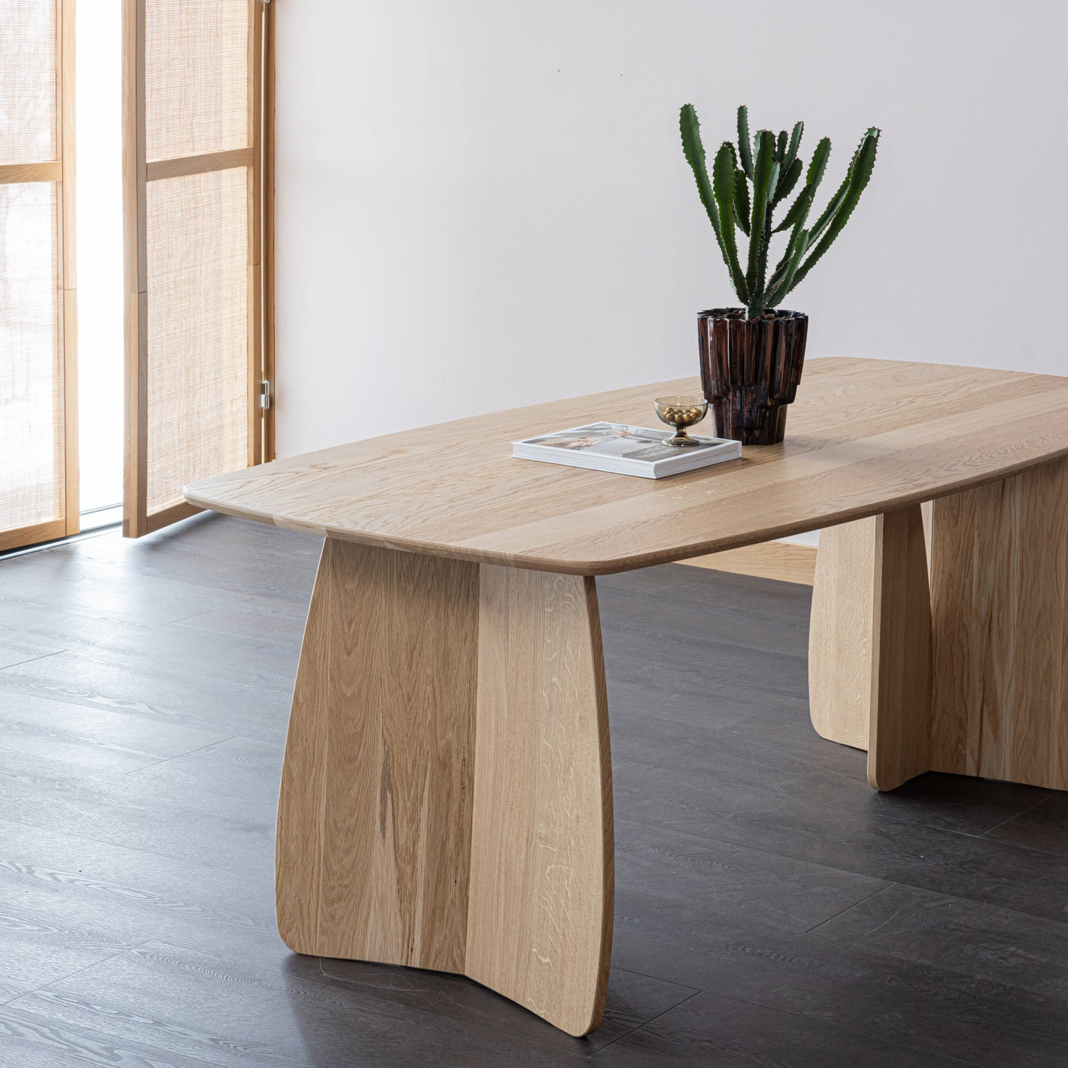 Veere eettafel 200x100 cm naturel [fsc]