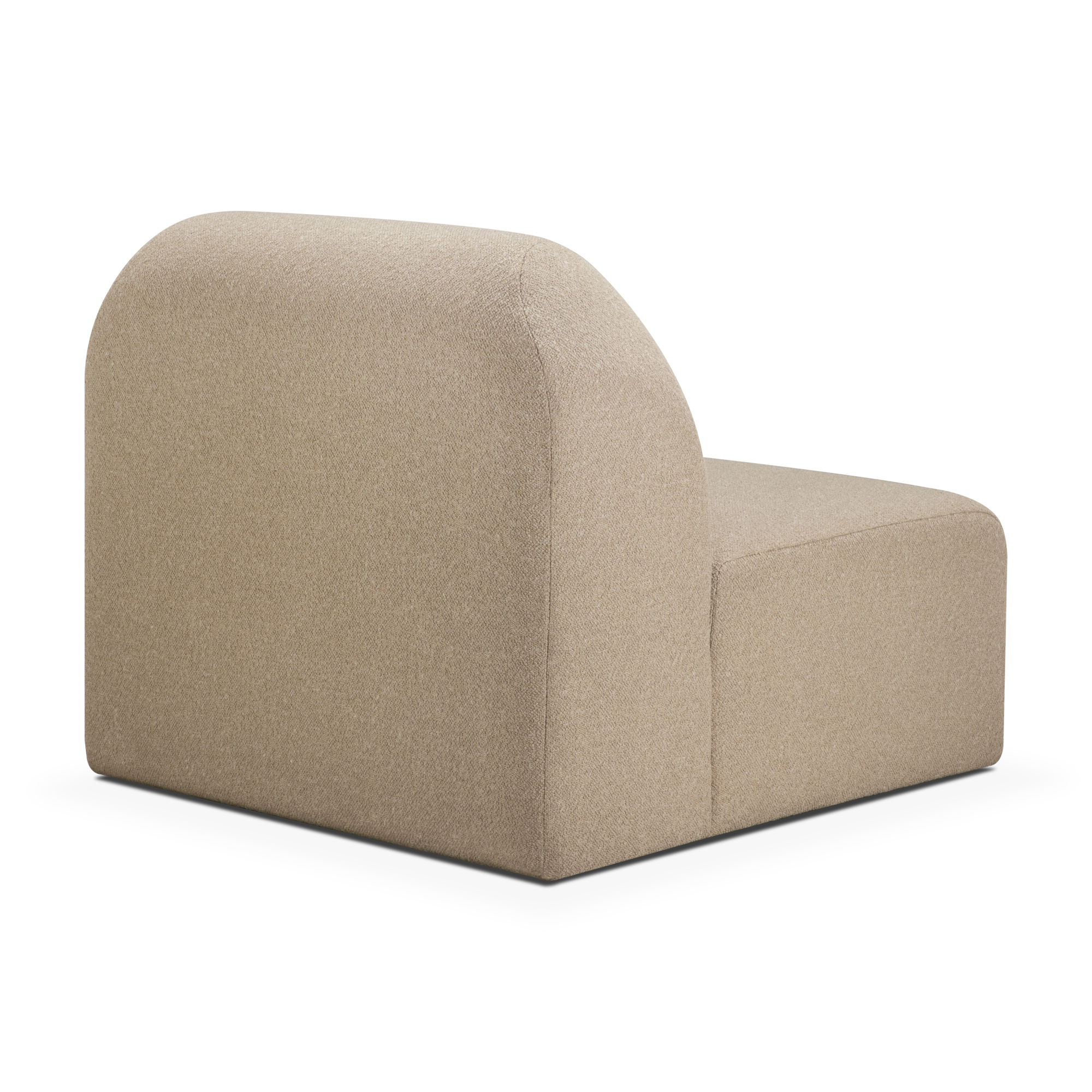 Bulky modulaire sofa - almond