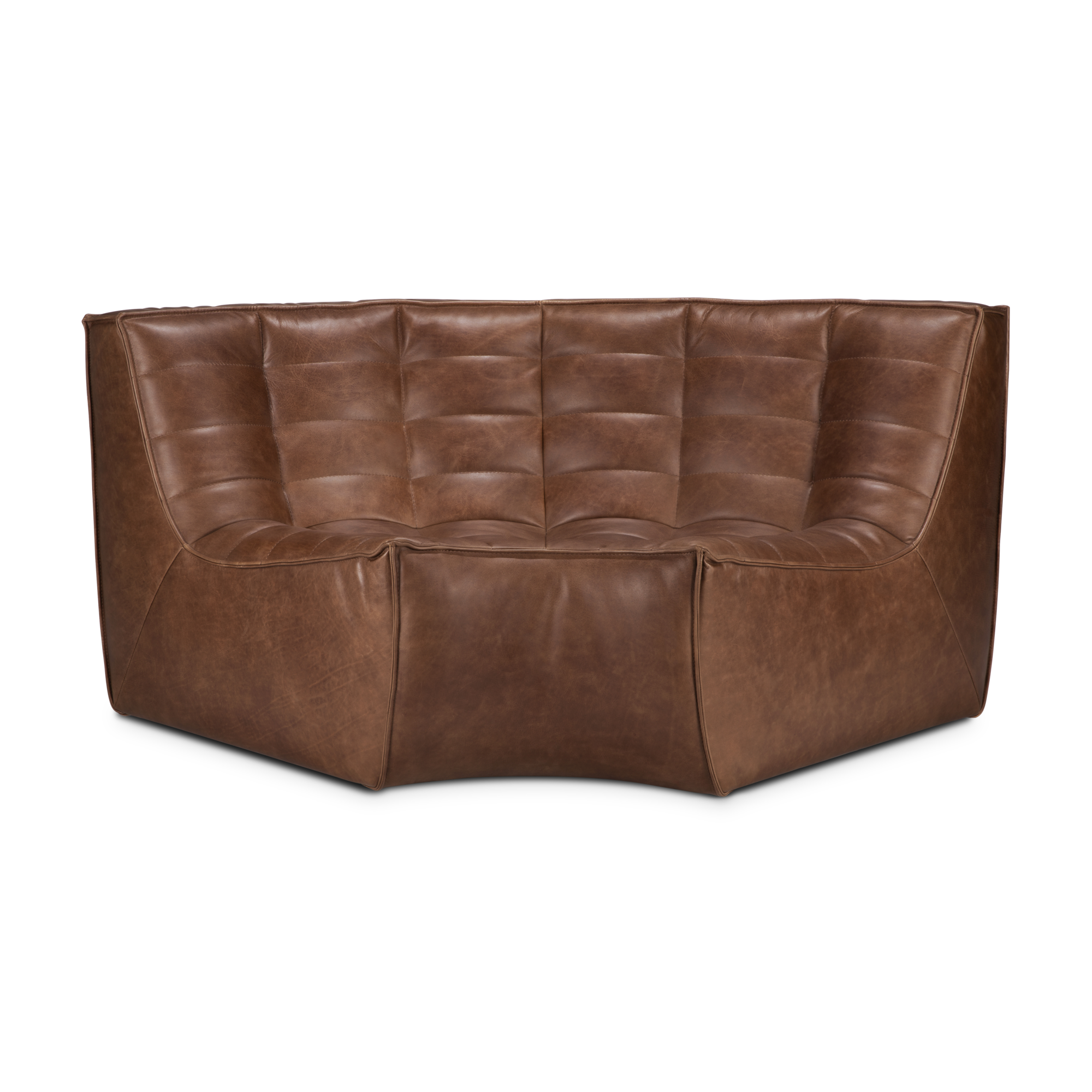 Sofa N701 chestnut leer 