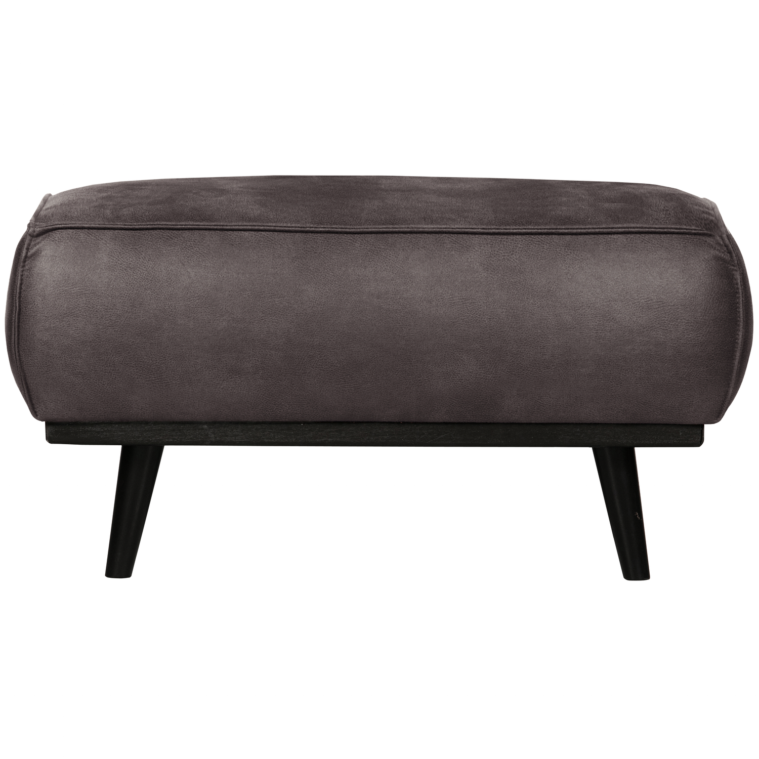 Statement hocker lichtbruin melange