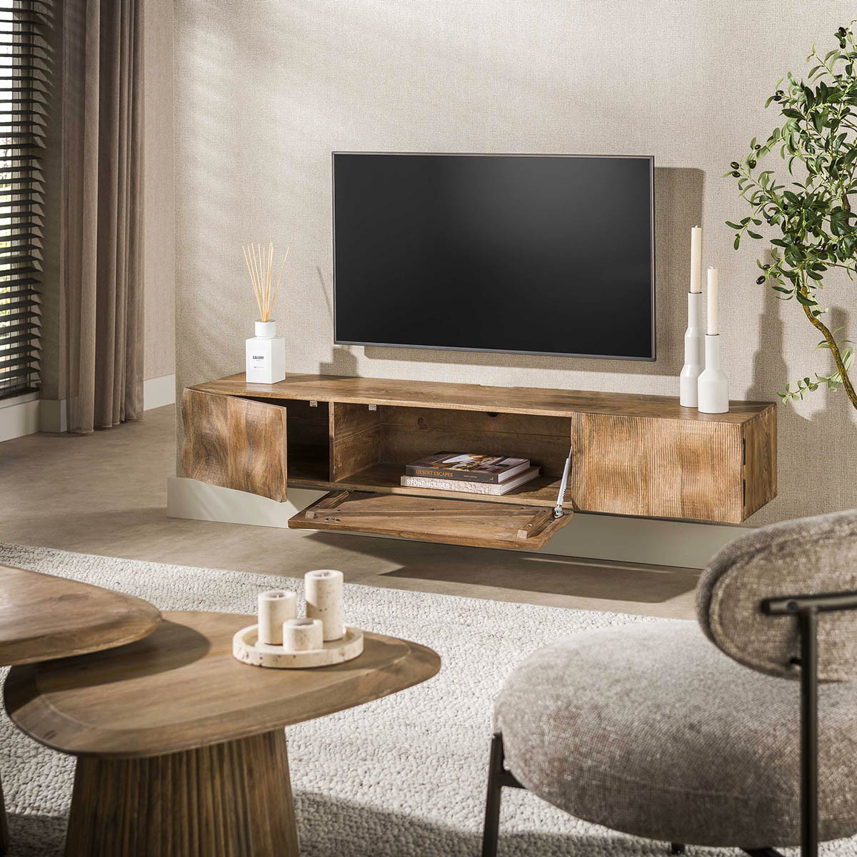 Tv-meubel Zwevend Golf Houdini