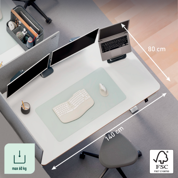 Zit-Sta bureau's Elektrisch 120 & 140