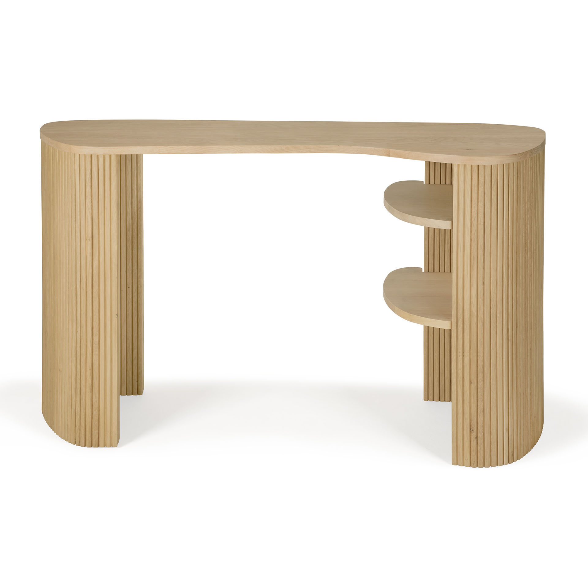 Ethnicraft - Roller Max bureau - mahonie donkerbruin