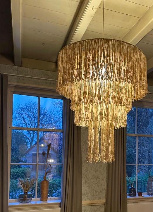 XXL Macramehanglamp