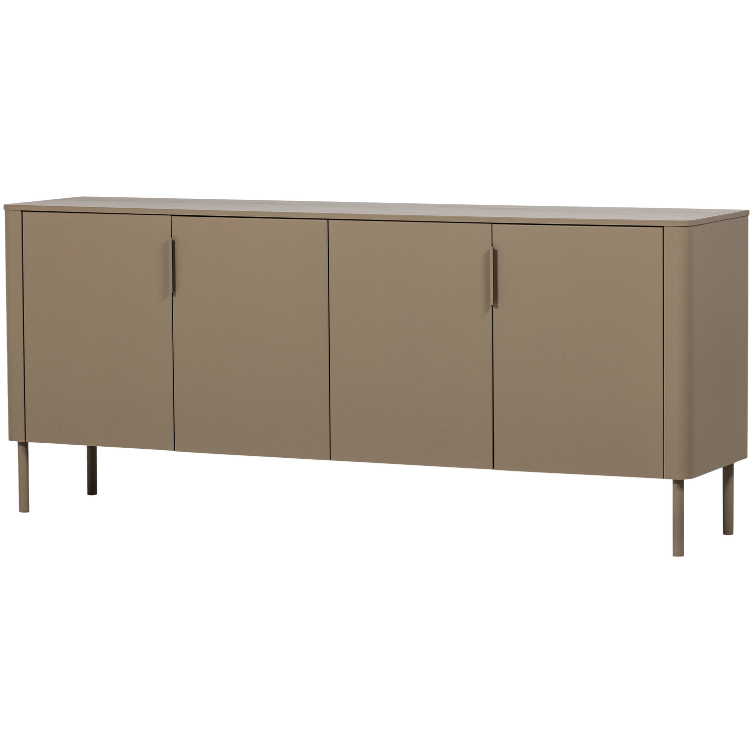 Gunnar dressoir 200 cm grenen mud [fsc]
