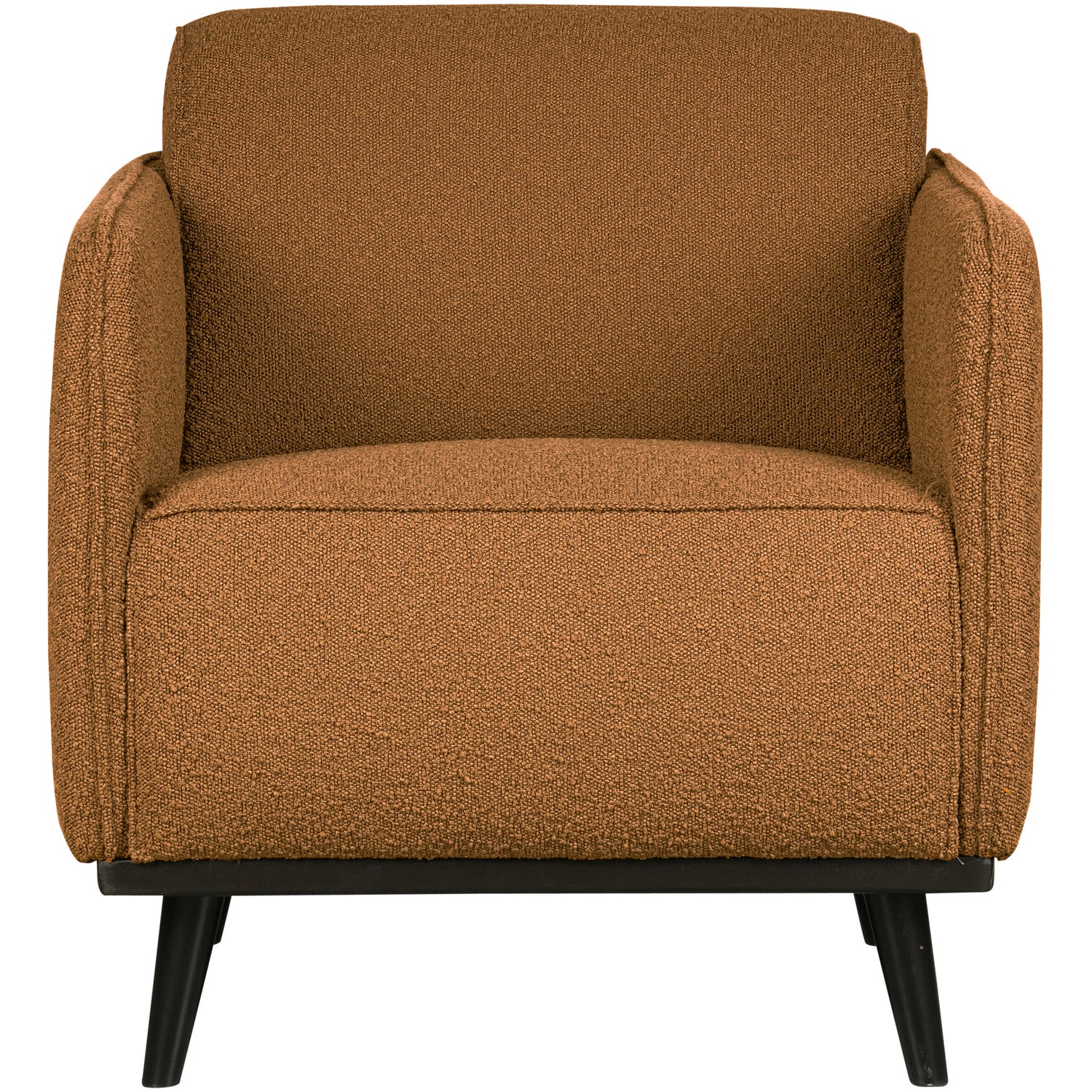 Statement fauteuil met arm chenille velvet perzikroze