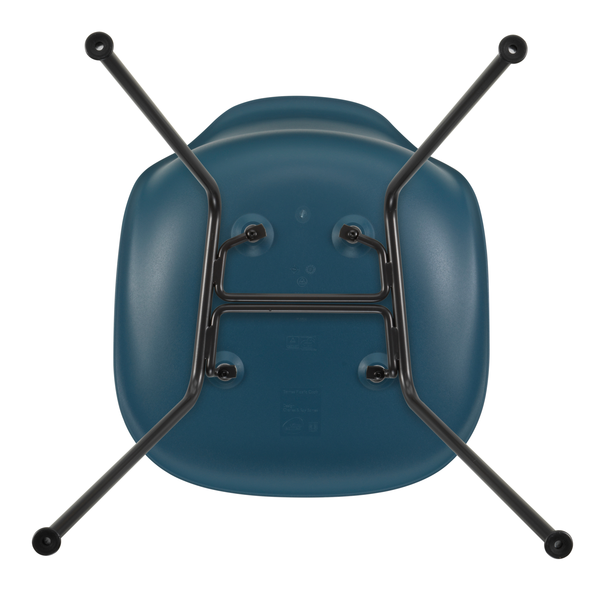 Vitra Eetkamerstoel DSX RE zwart