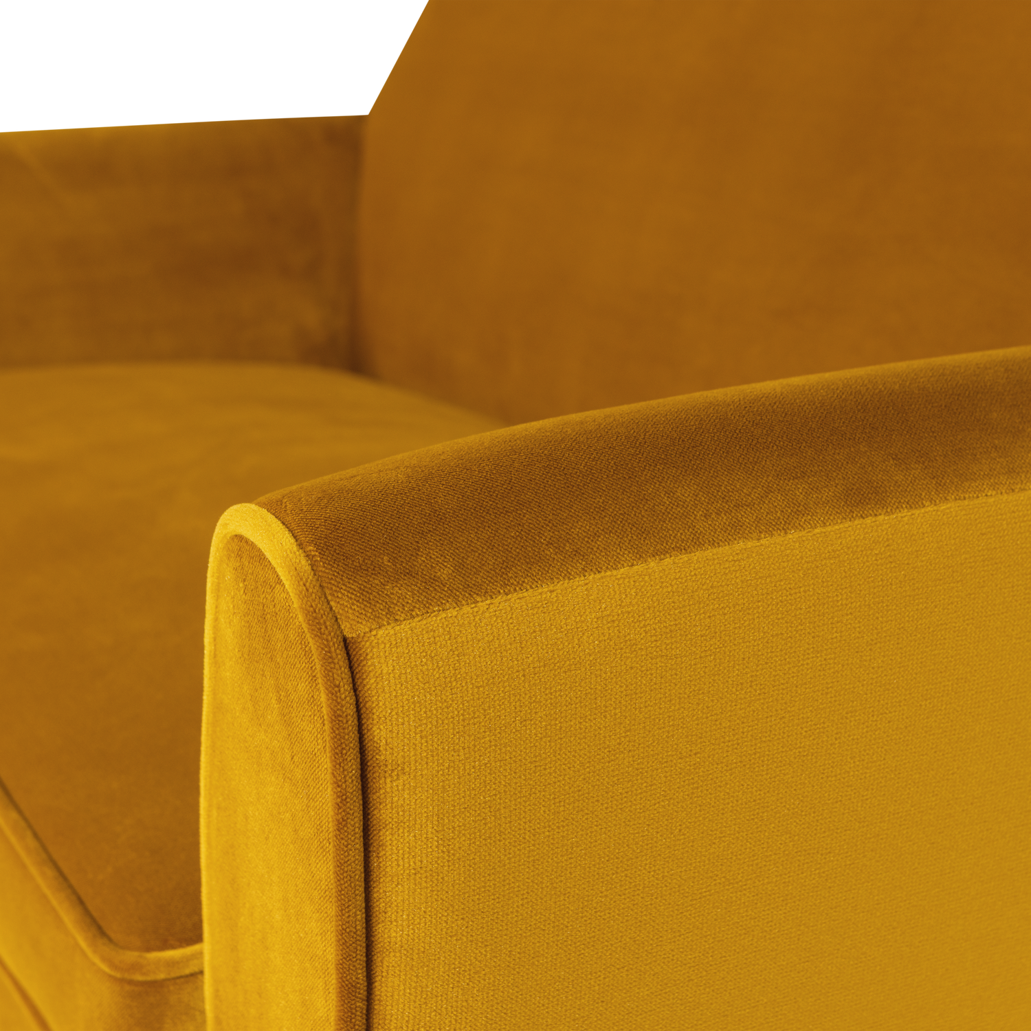 Rocco bank 150 cm velvet off white [fsc]