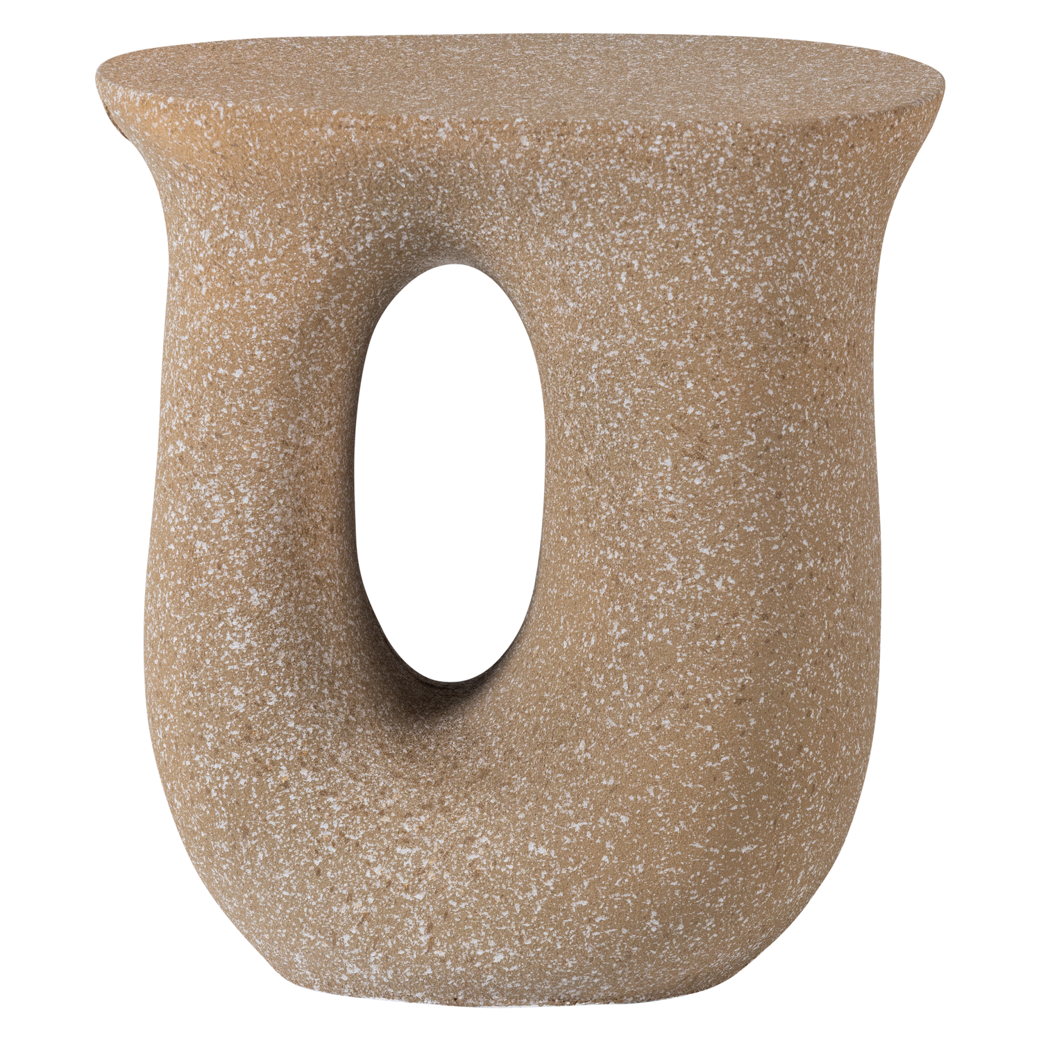 Moson bijzettafel met spikkels beige
