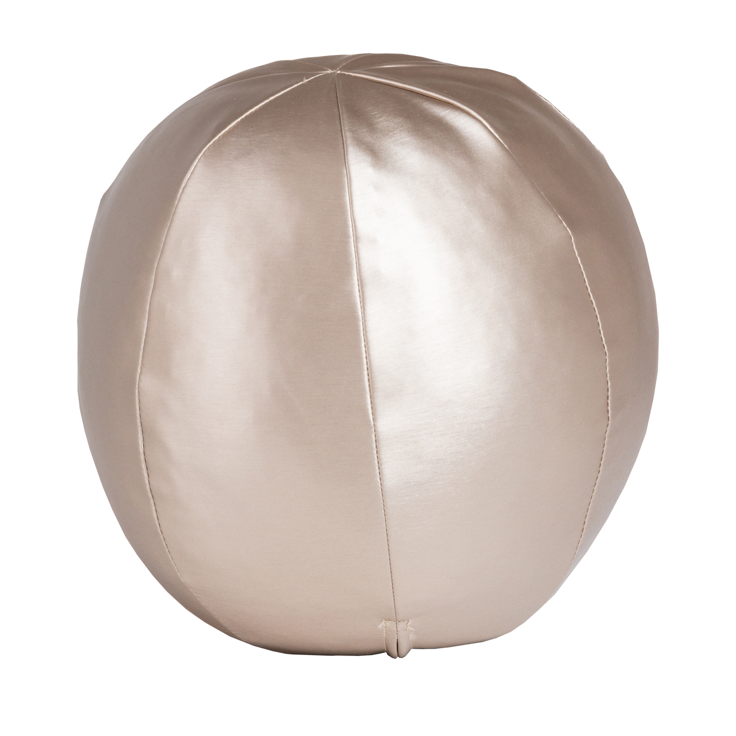 Rodeo bal kussen klein metallic naturel
