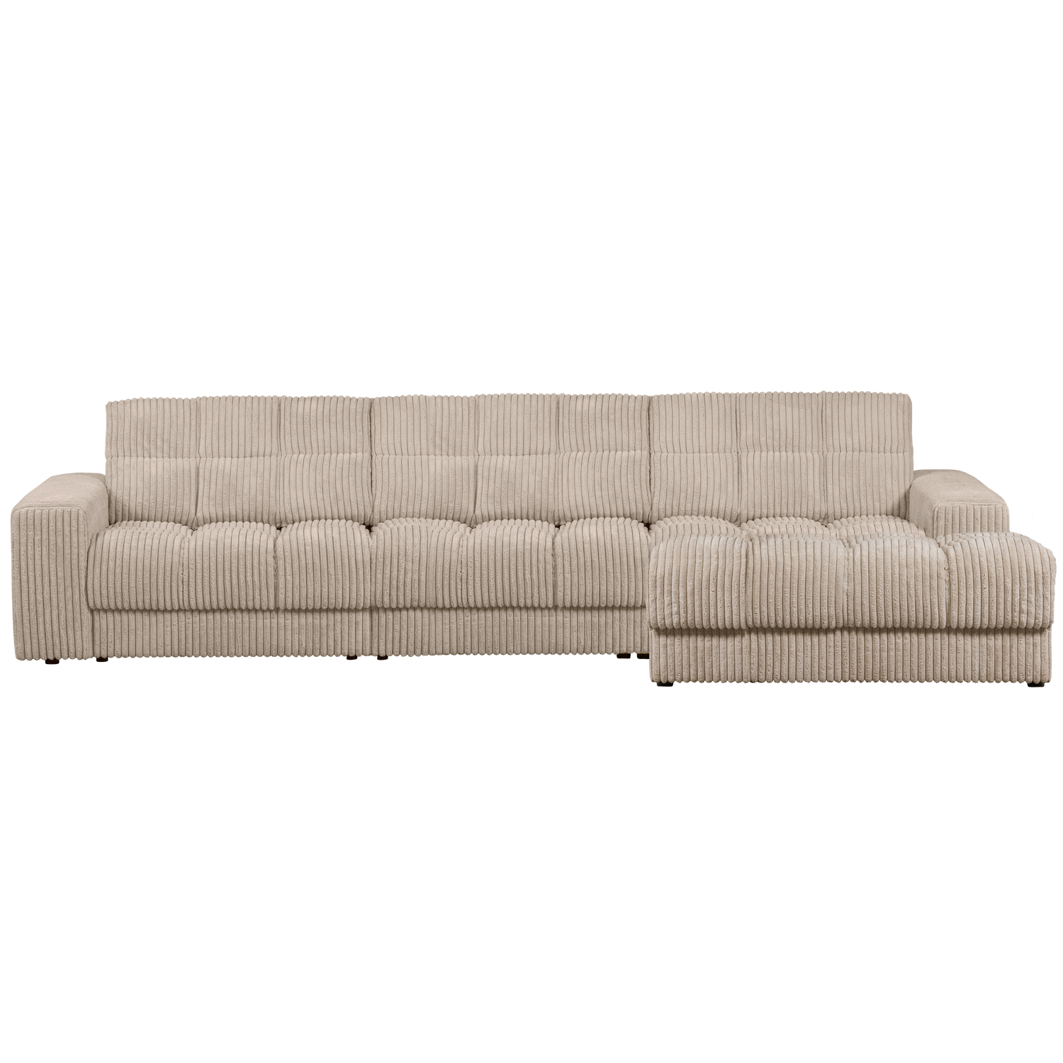Second date chaise longue rechts ribstof terrazzo