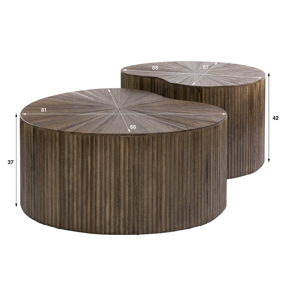 Salontafel Kib Duo Hart