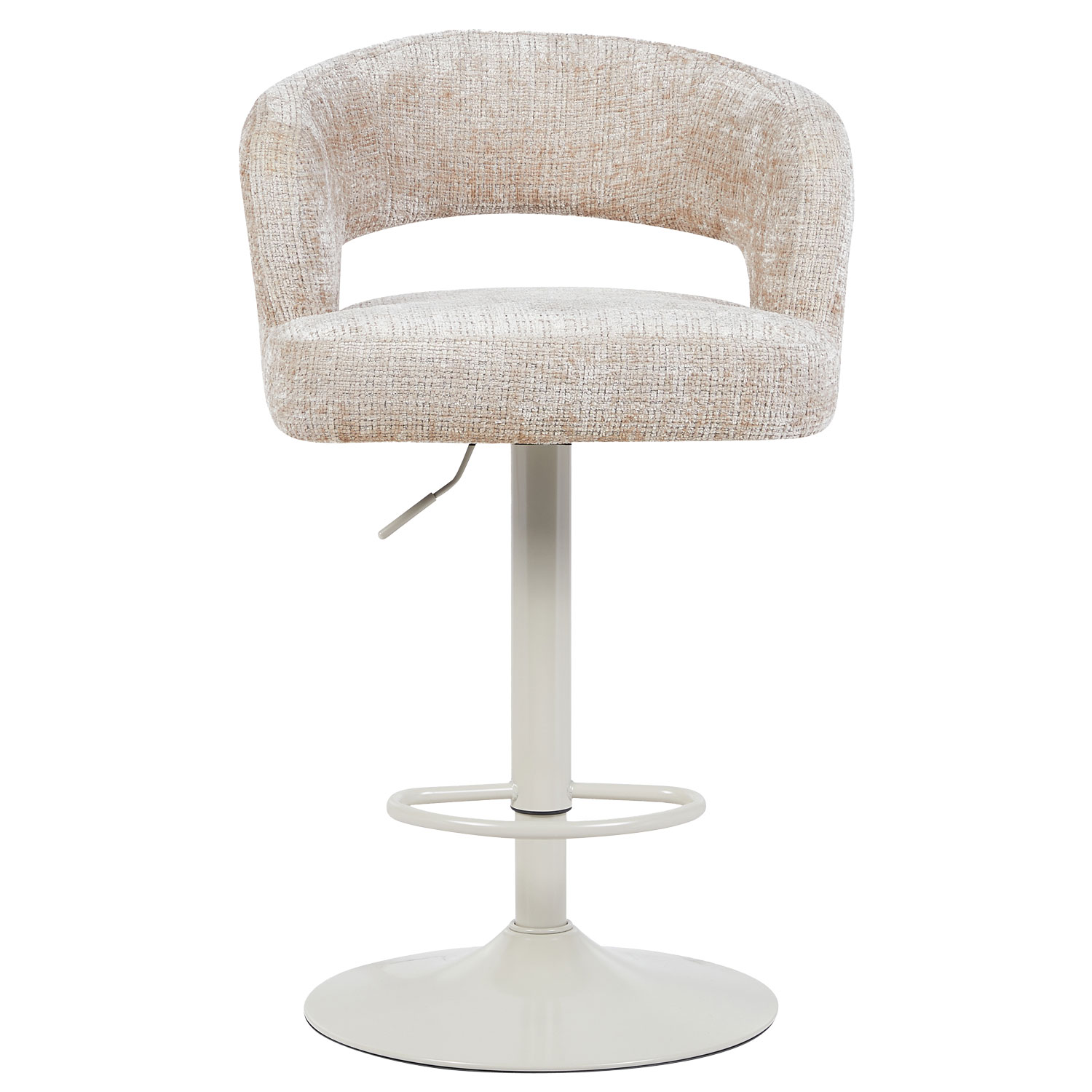 Barkruk Vince - Beige onderstel