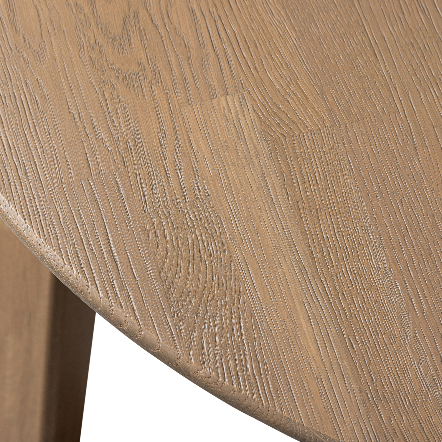 Haarlem 4-standen poot eiken pebble grey set van 2 [fsc]
