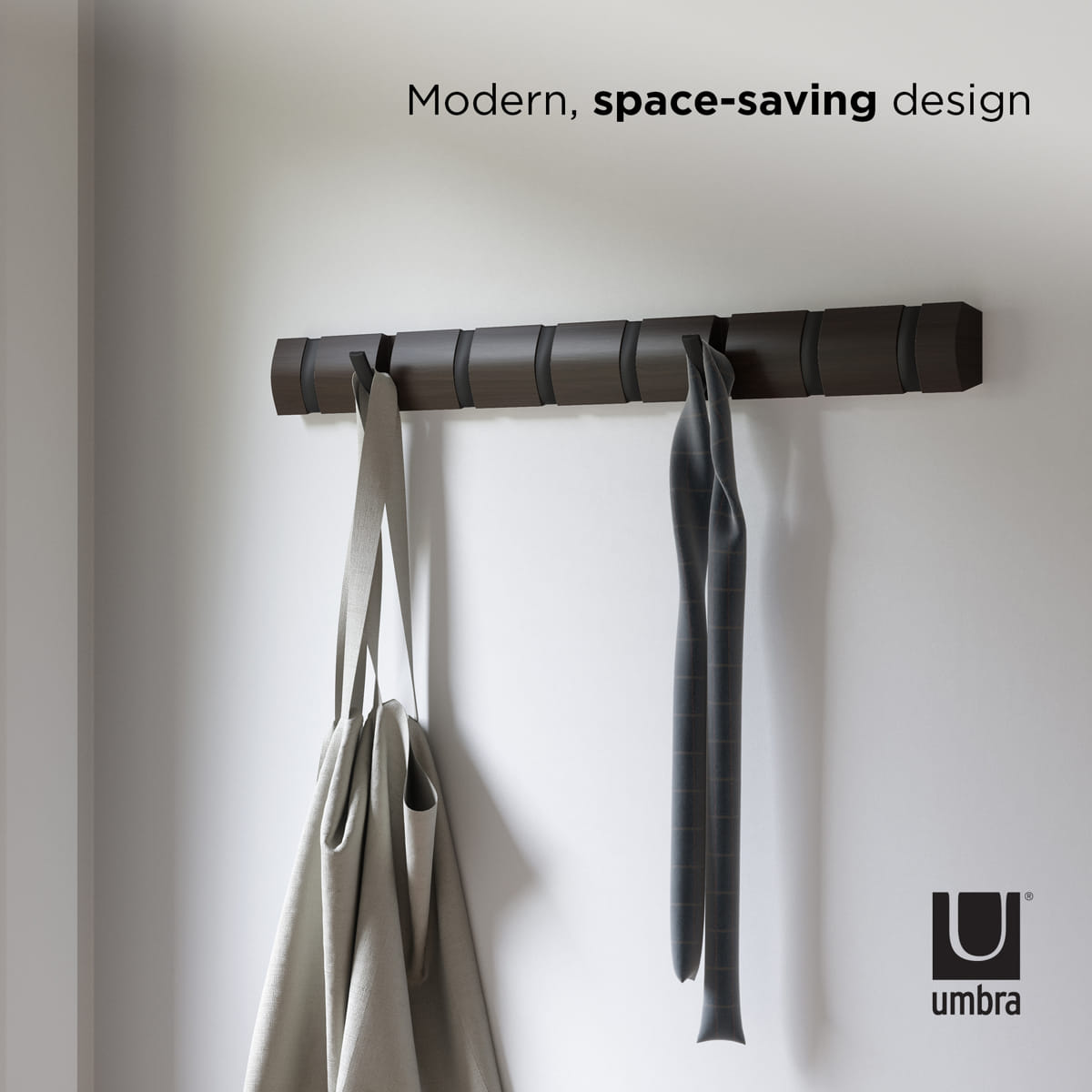 Umbra Wandkapstok Flip - 8 Haken