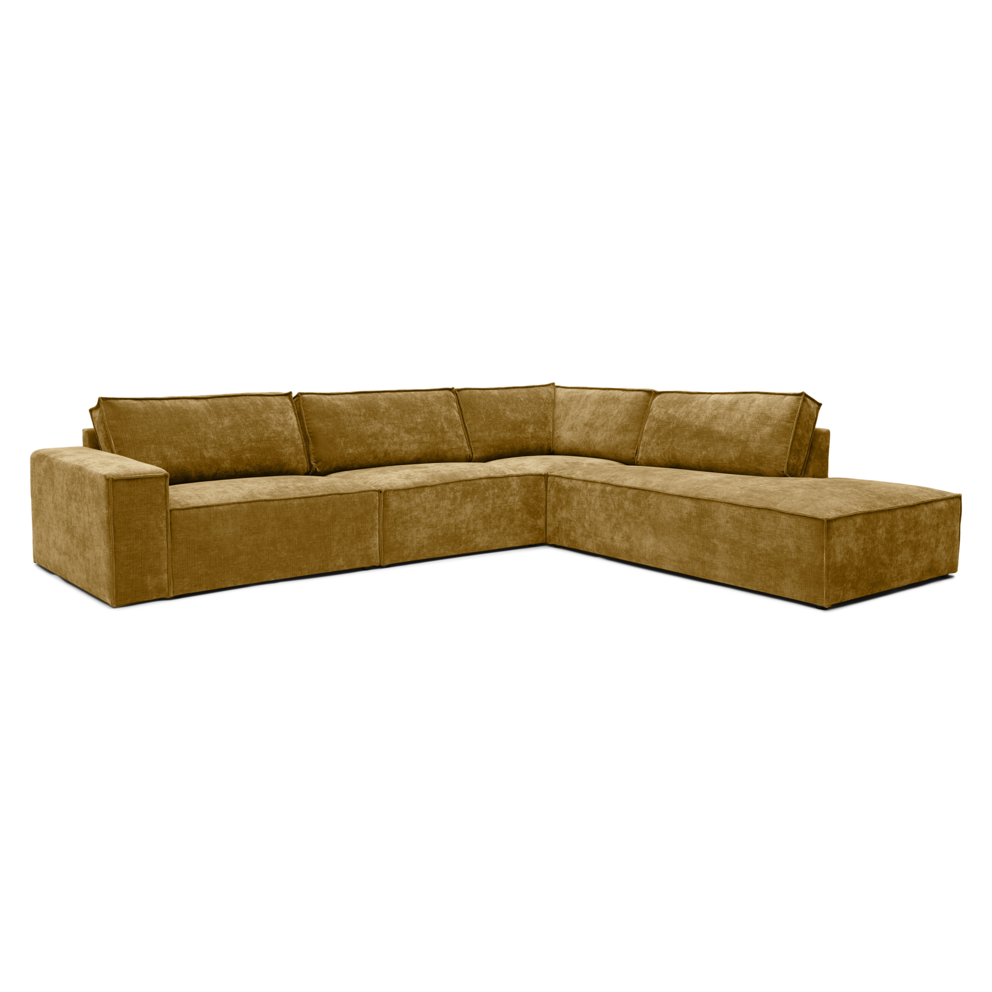Hoekbank Segment Becotton green
