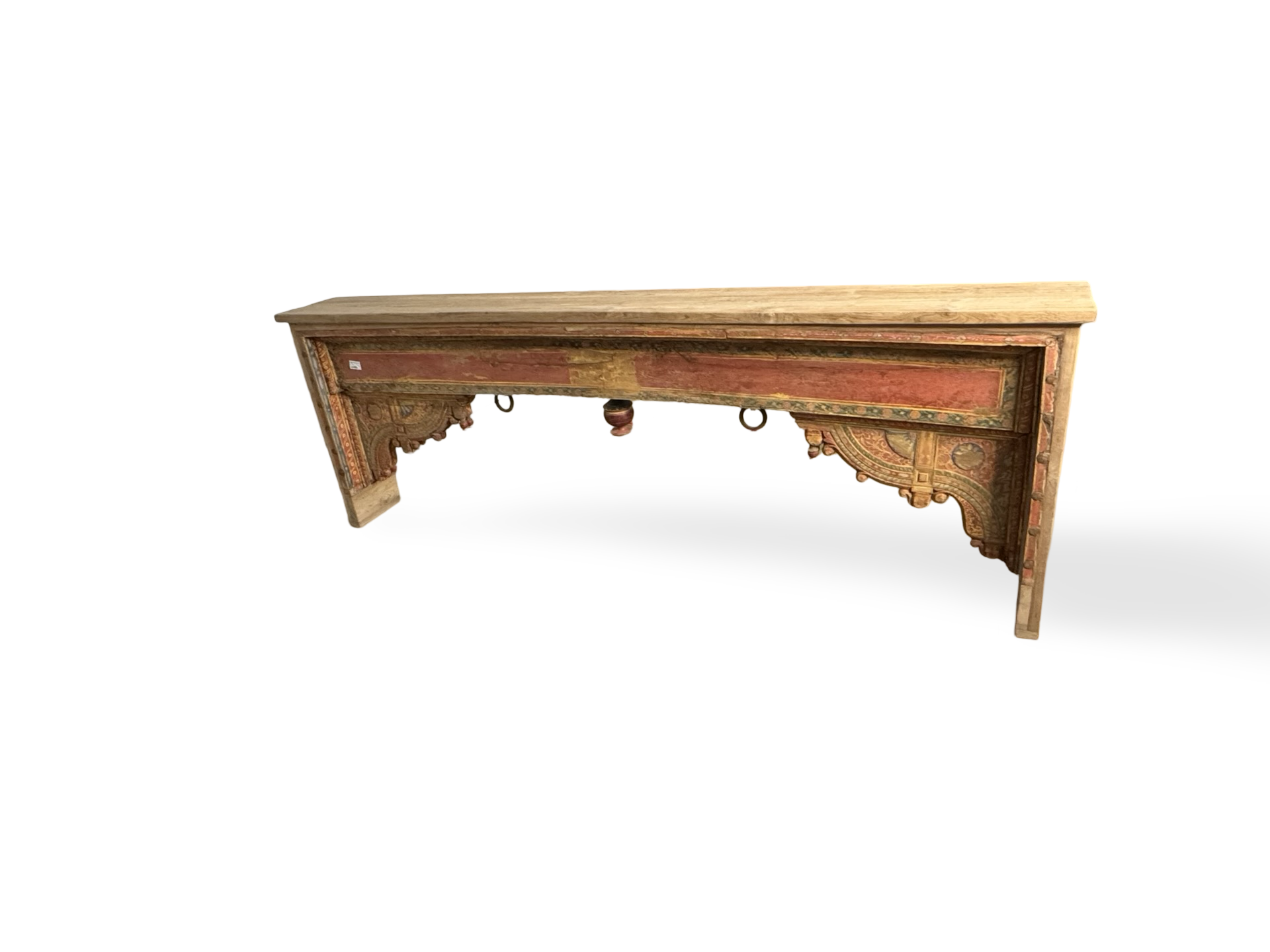 Wandtafel gekleurd Beam Shekhawati uniek