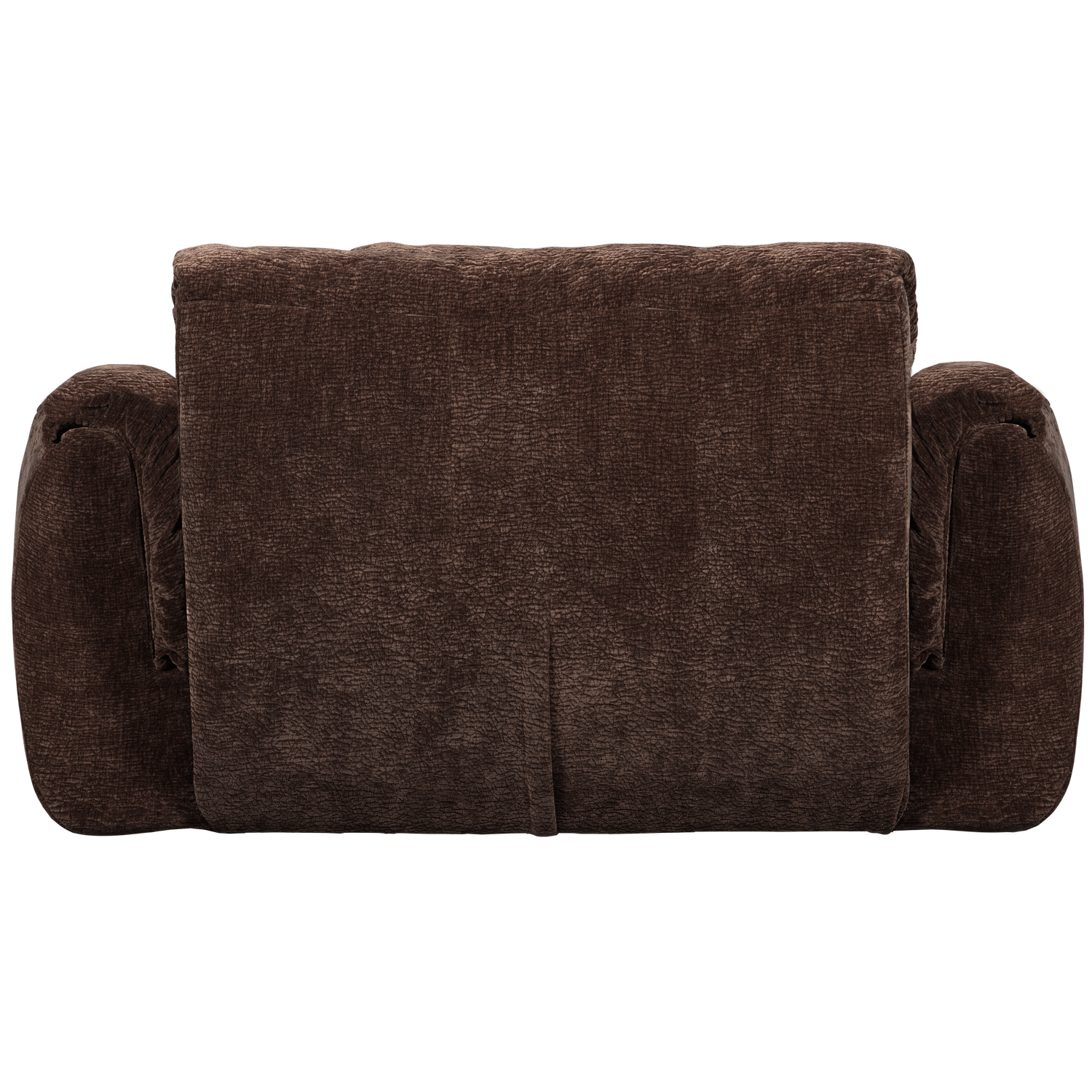 Baggy loveseat geweven chenille bruin
