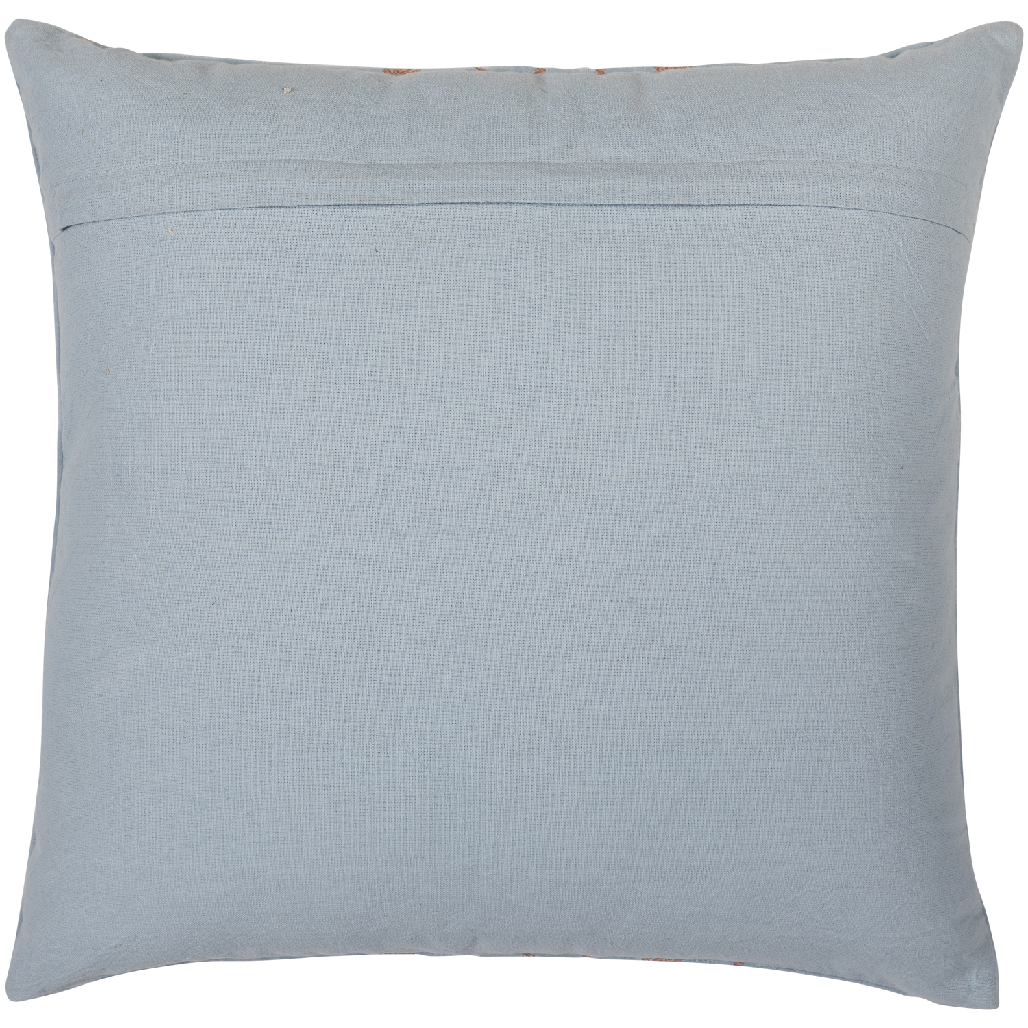 Laon kussens velvet naturel/blauw - set van 3