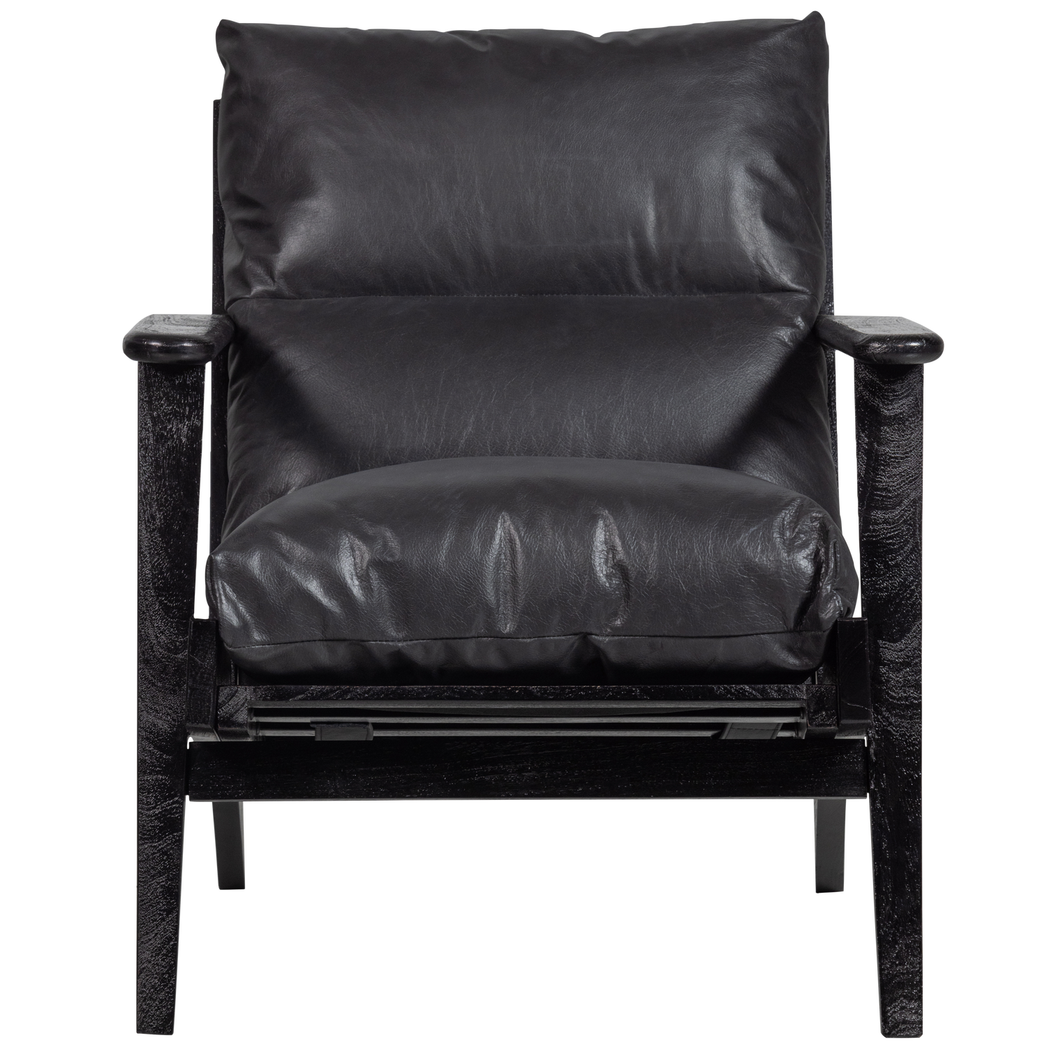 Houston fauteuil boucle/hout naturel