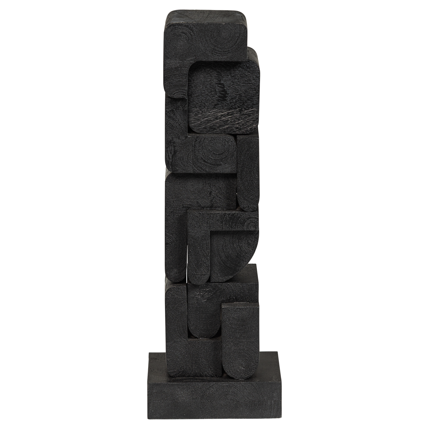 Isan sculptuur ornament hout zwart