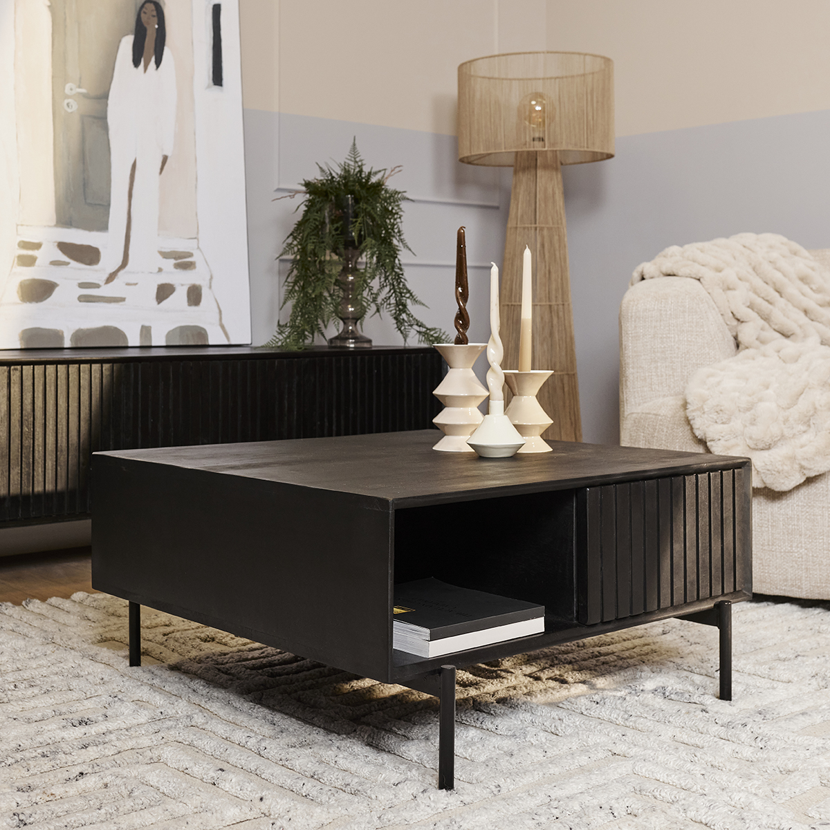 Salontafel De Bokke vierkant