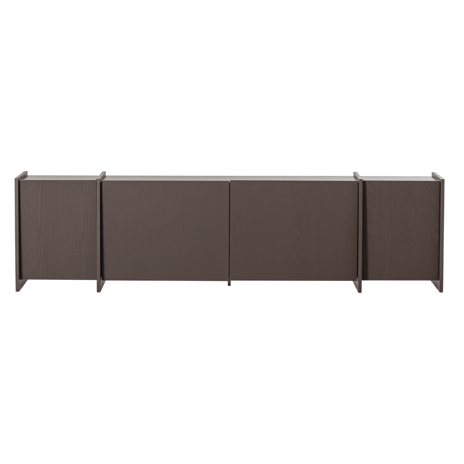 Brock tv meubel 200 cm essen fineer middenbruin [fsc]