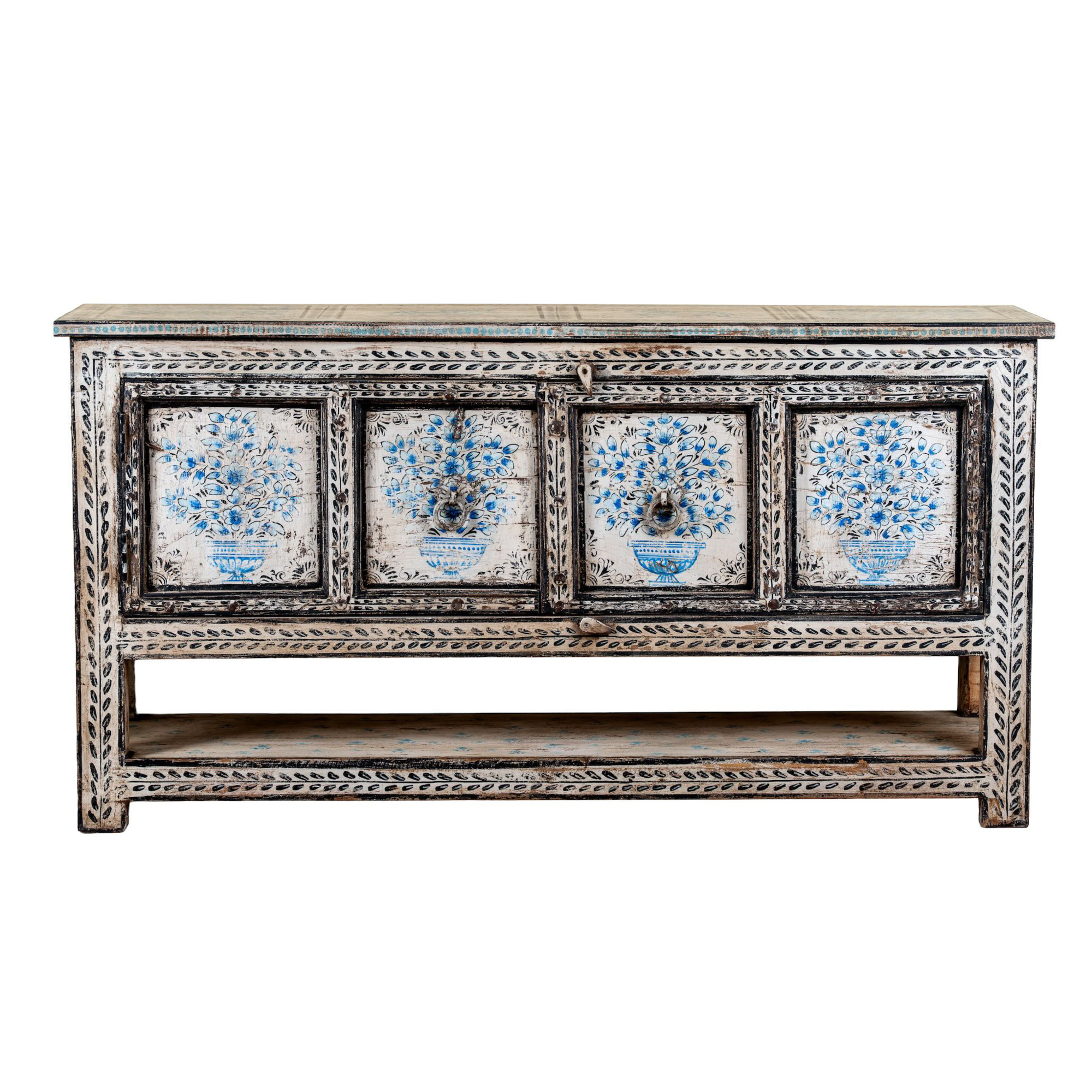 Jegan - Handbeschilderde Consoletafel 157cm
