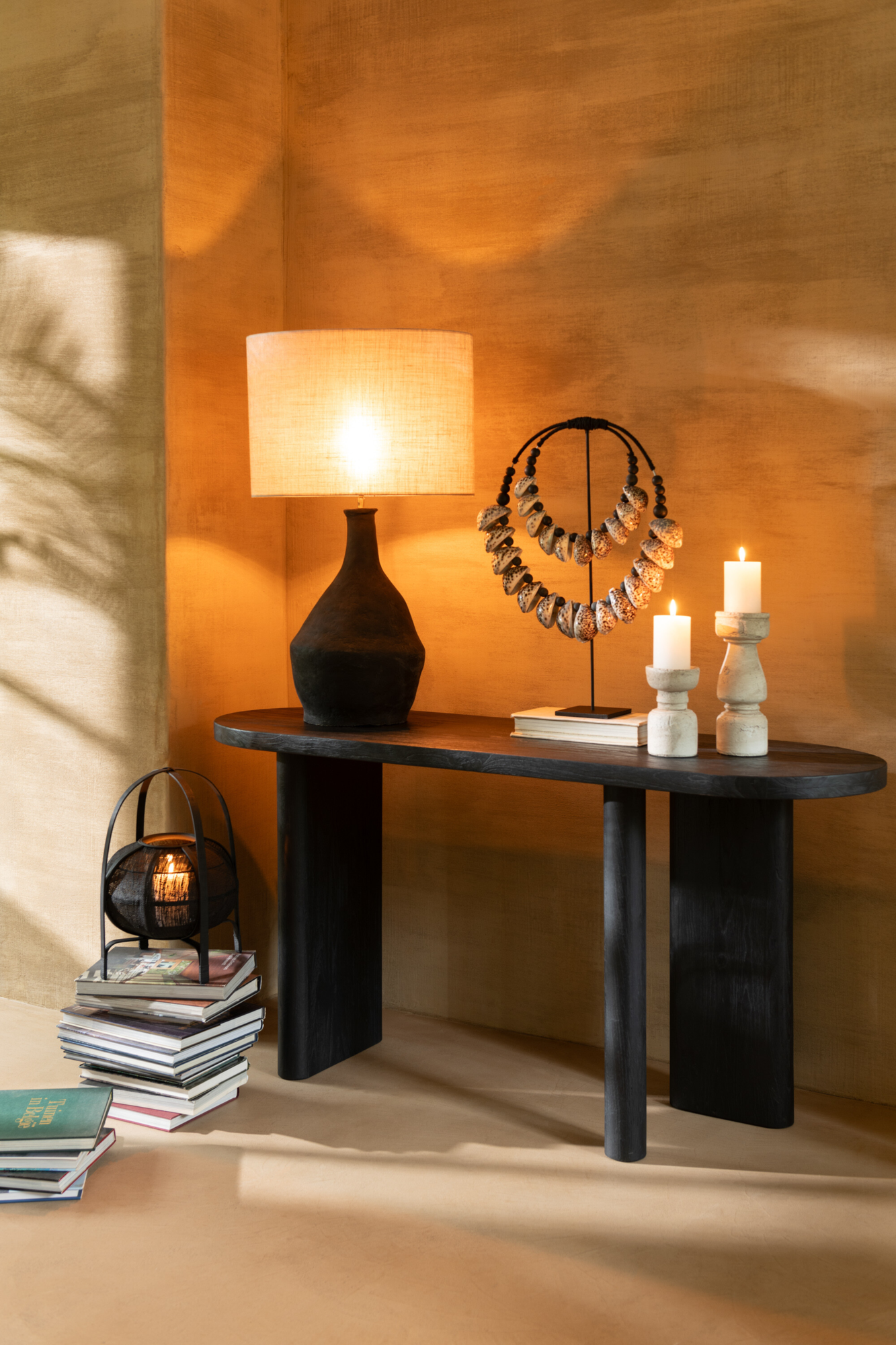Sidetables teakhout
