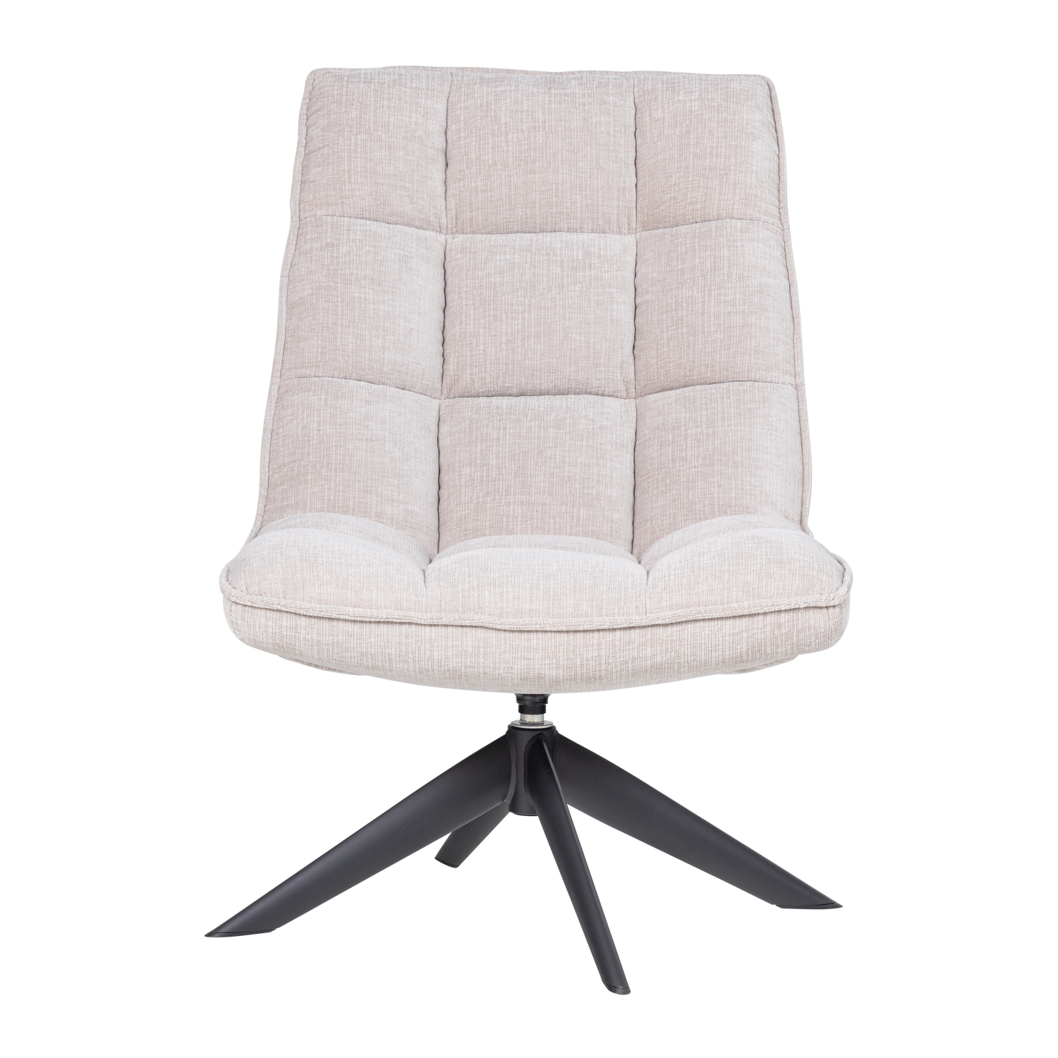 Jouke draaifauteuil chenille structuur roestbruin [fsc]