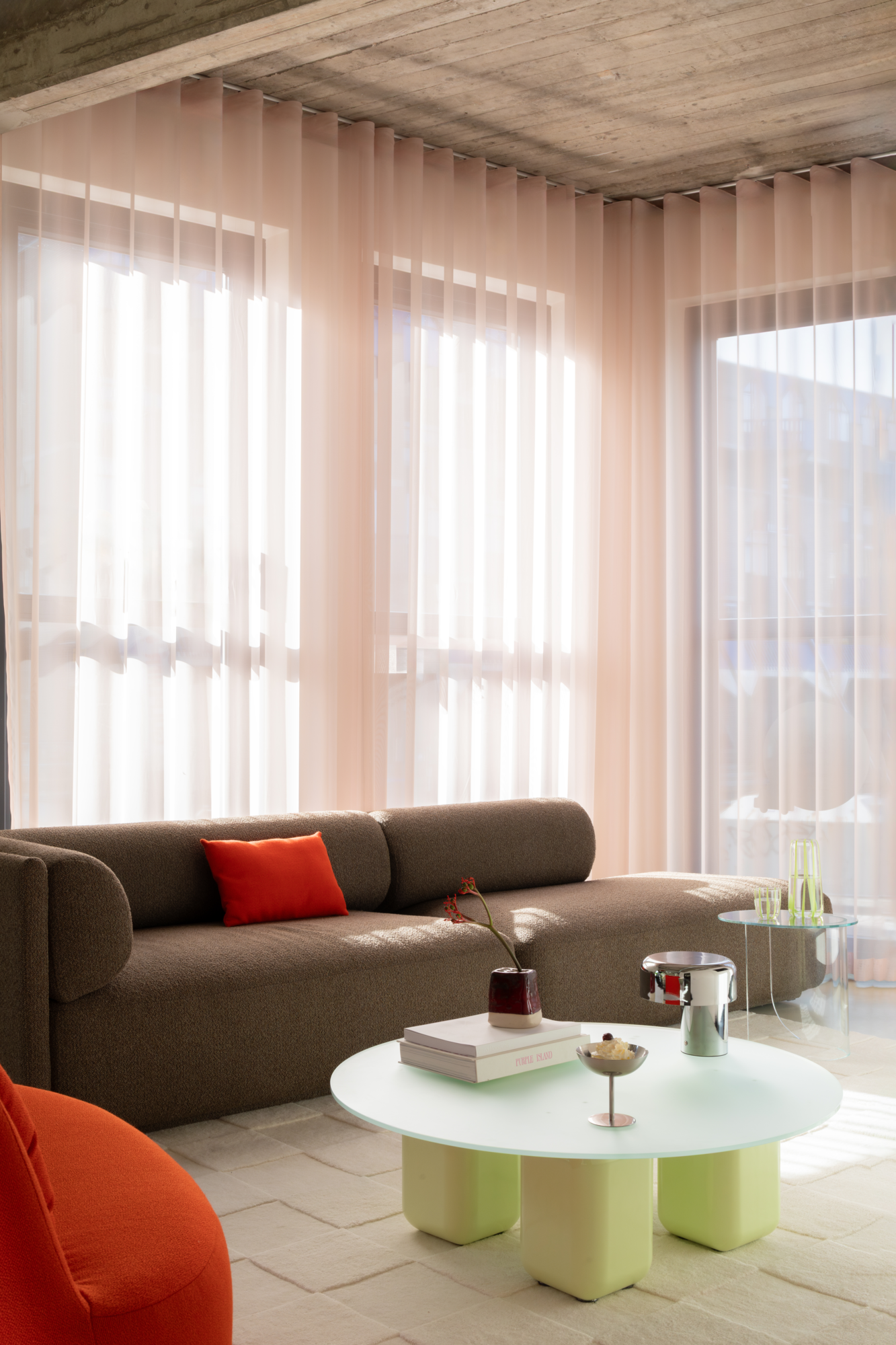 Salontafel Uma Frosted Green